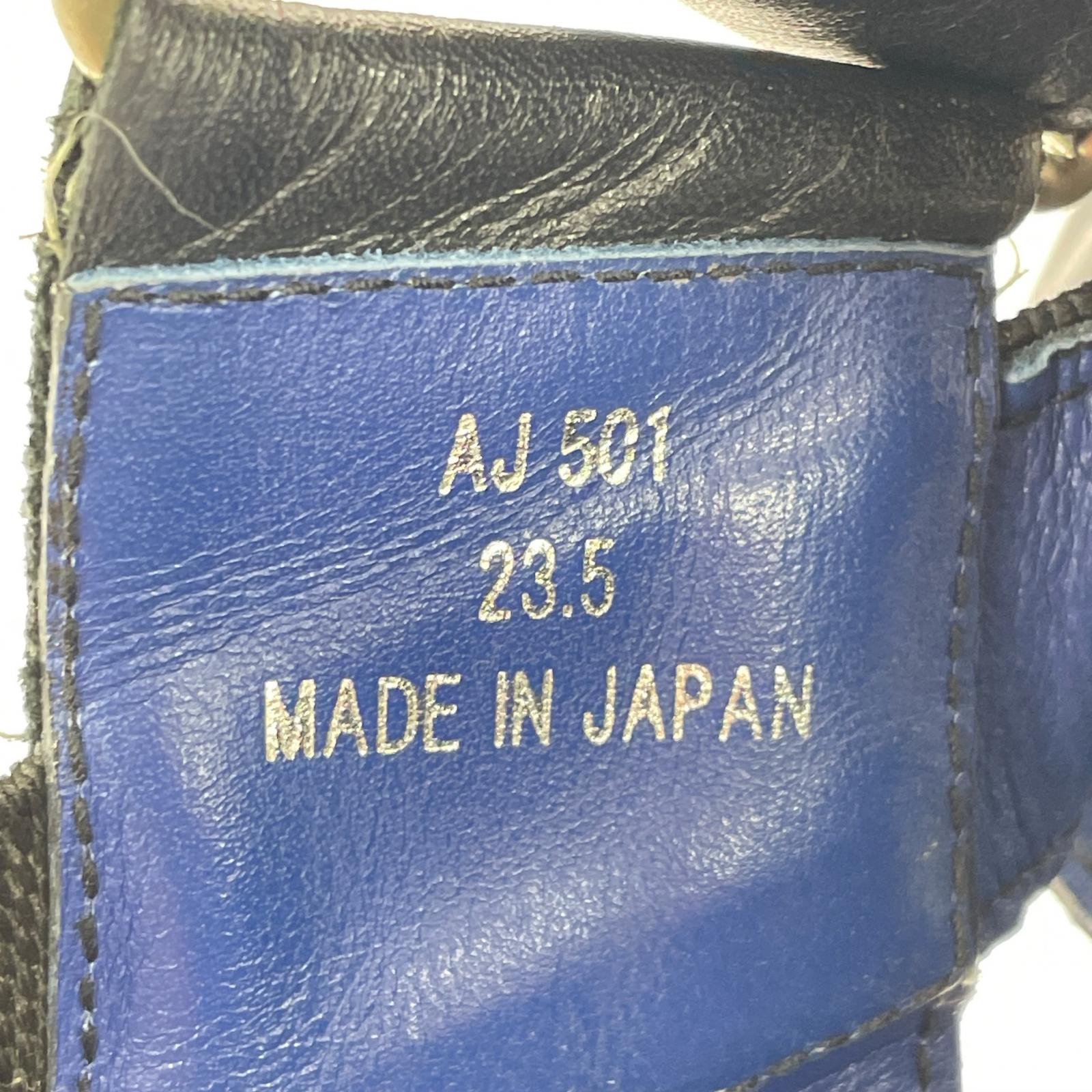 パンプス issey miyake サンダル 23.5 23.5cm (US5 1/2 UK5 EU37) ブラック