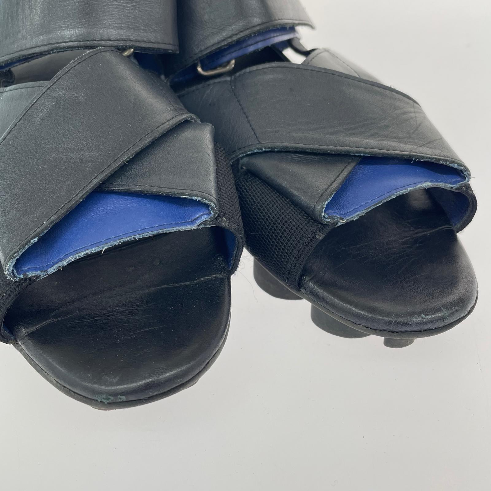 パンプス issey miyake サンダル 23.5 23.5cm (US5 1/2 UK5 EU37) ブラック