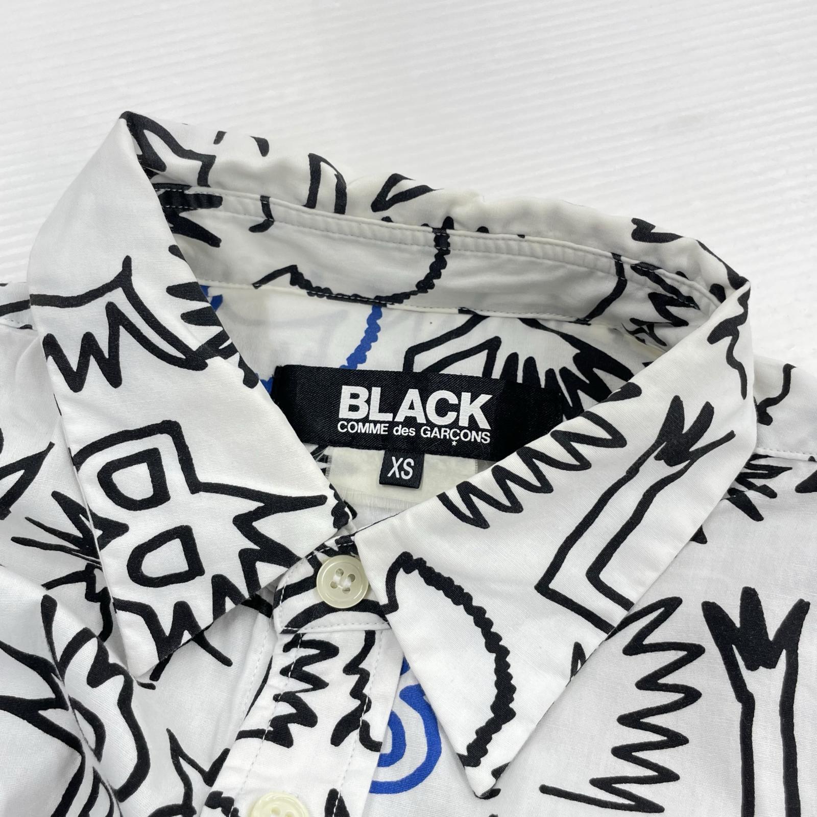 長袖シャツ 16SS 総柄 L/Sシャツ 白 サイズS