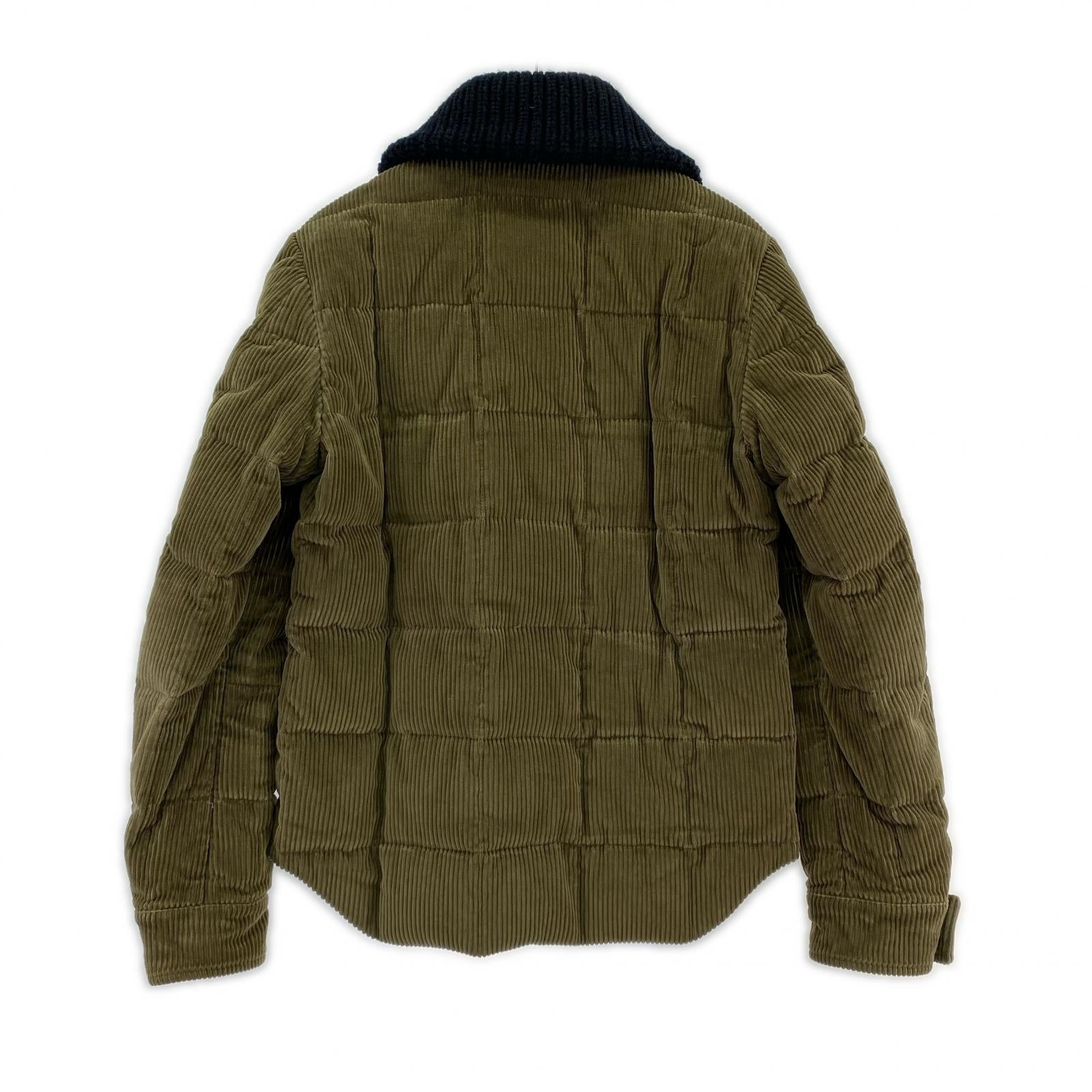 ジャケット DOLCE&GABBANA コーデュロイ ダウンジャケット 44 ベージュ 44 ベージュ