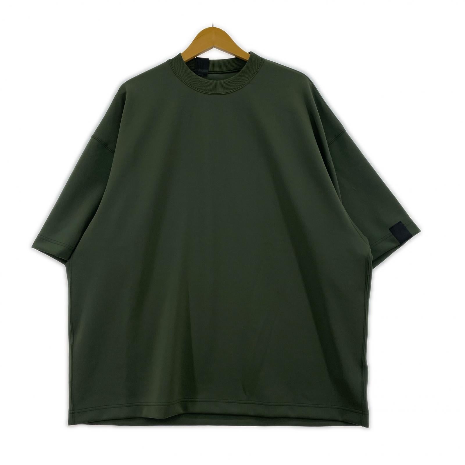 半袖Tシャツ OMPILE LINE WIDE CUTSEW 38 カーキ