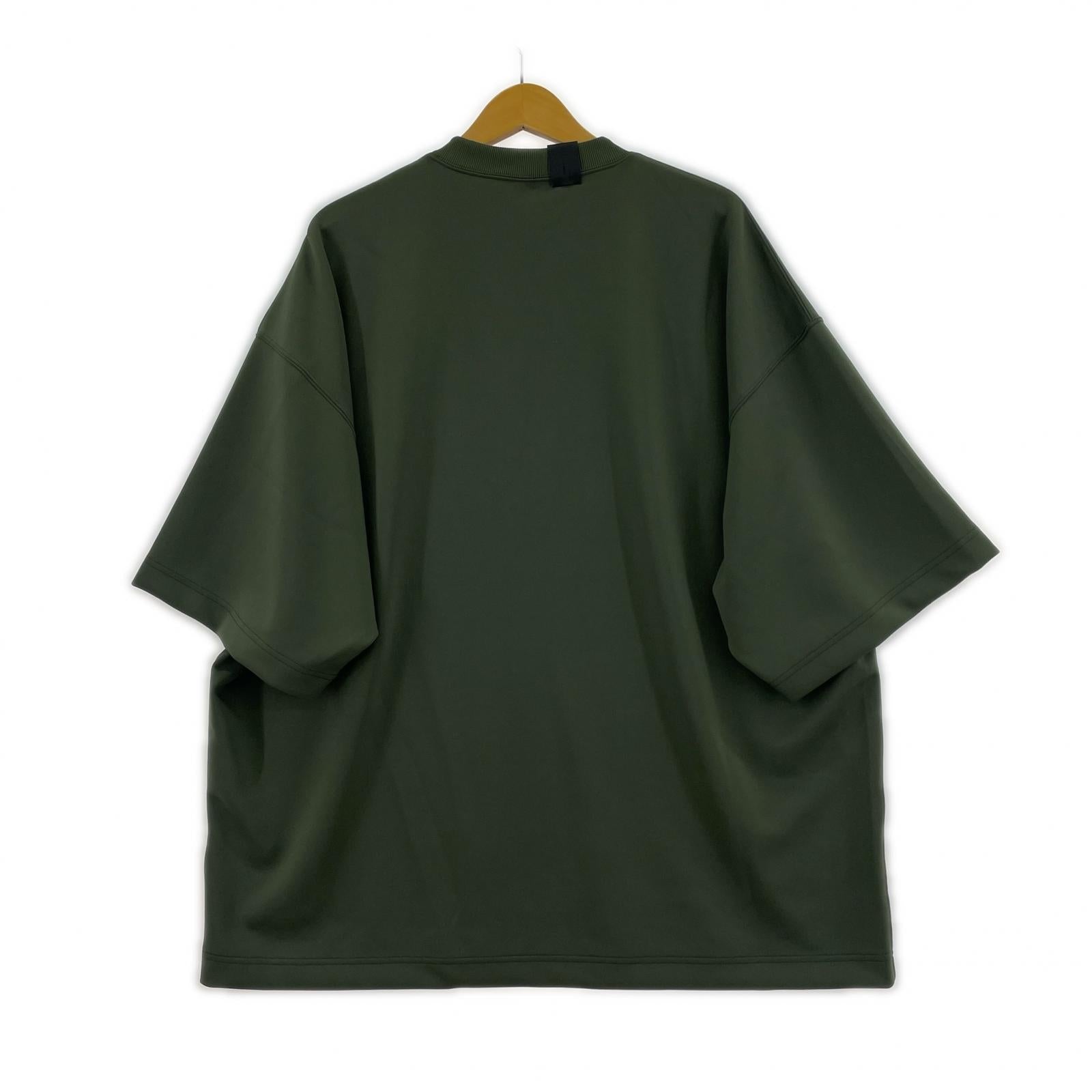 半袖Tシャツ OMPILE LINE WIDE CUTSEW 38 カーキ