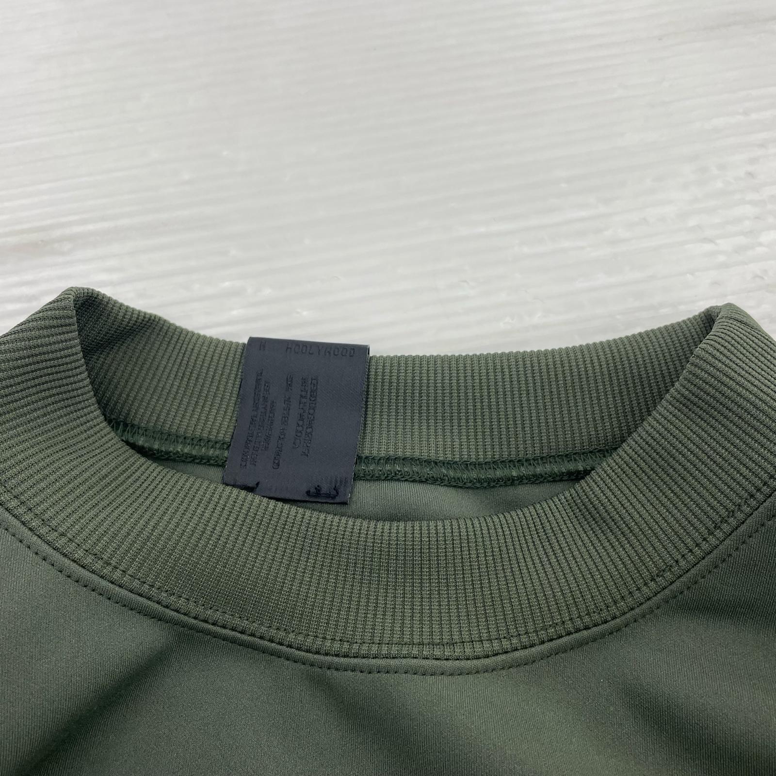 半袖Tシャツ OMPILE LINE WIDE CUTSEW 38 カーキ