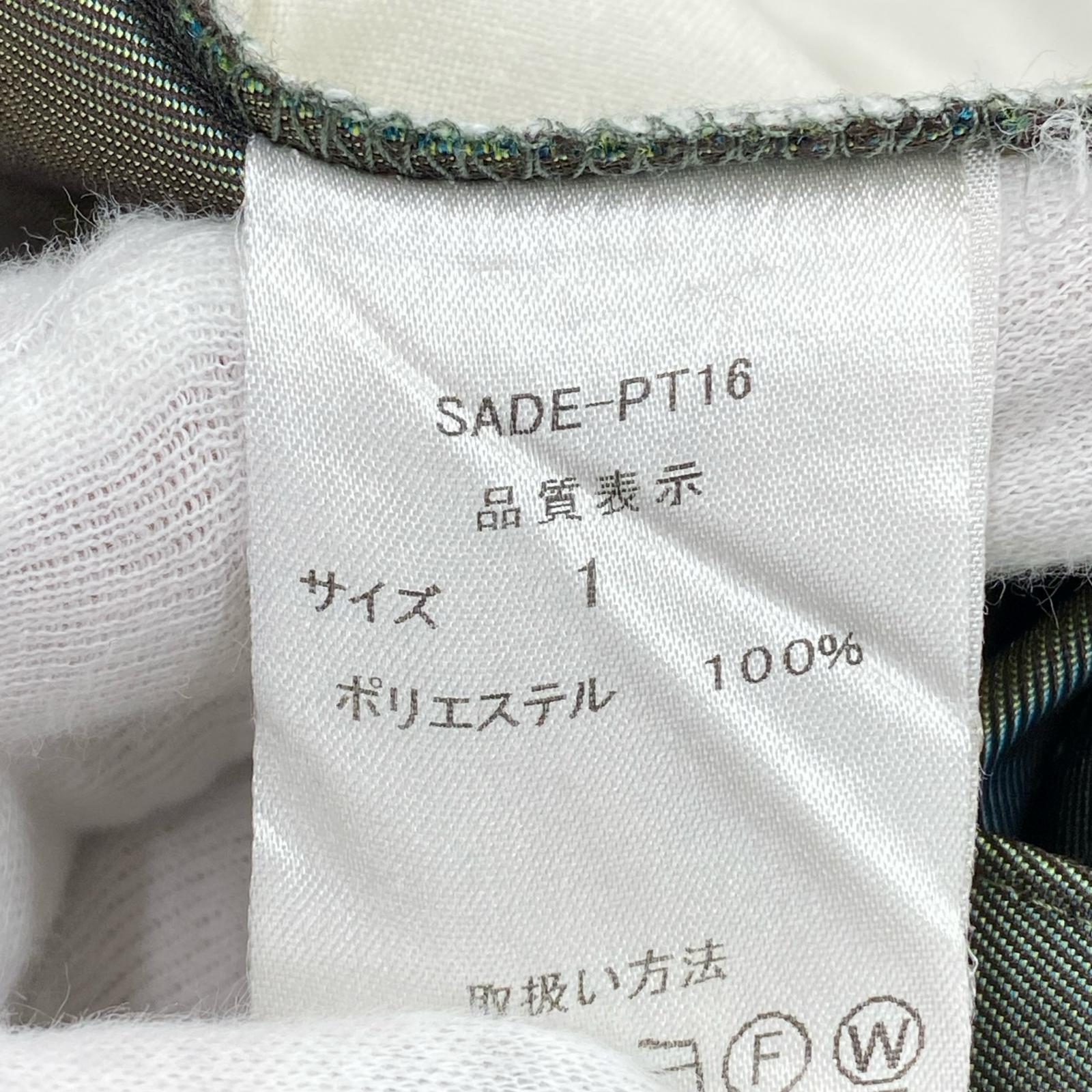 パンツ SADE PT16 5ポケットパンツ 1 グリーン タマムシ 1 グリーン