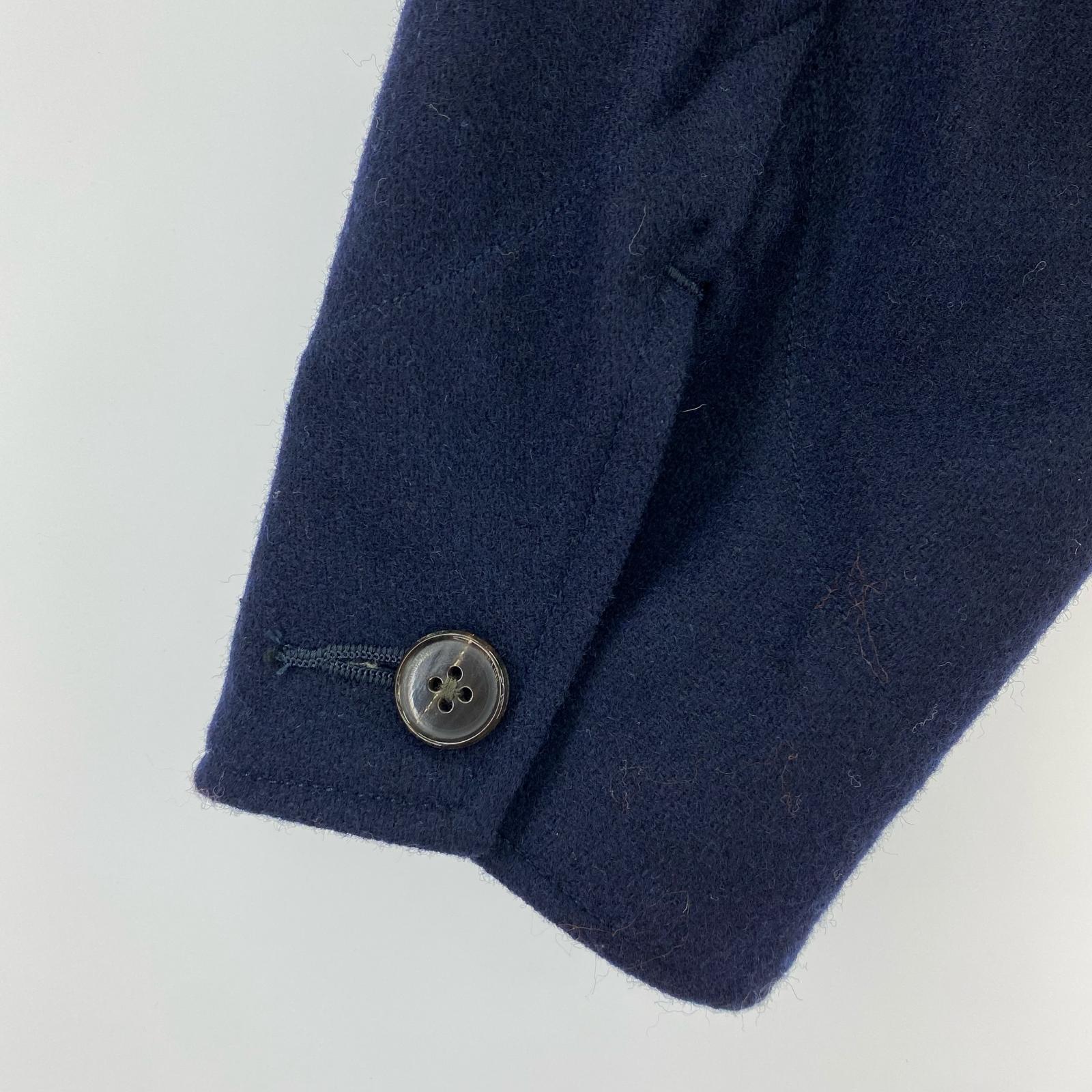 ジャケット CLASS ウール 4B デザインショートジャケット M 紺 M ネイビー