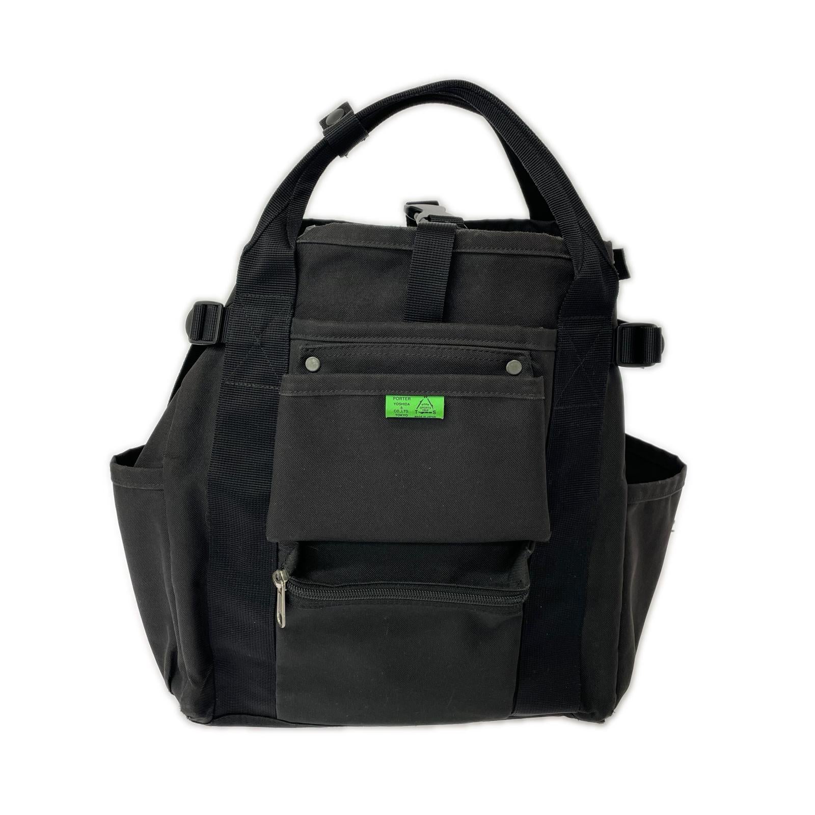 リュック・デイパック PORTER UNION リュックサック ブラック