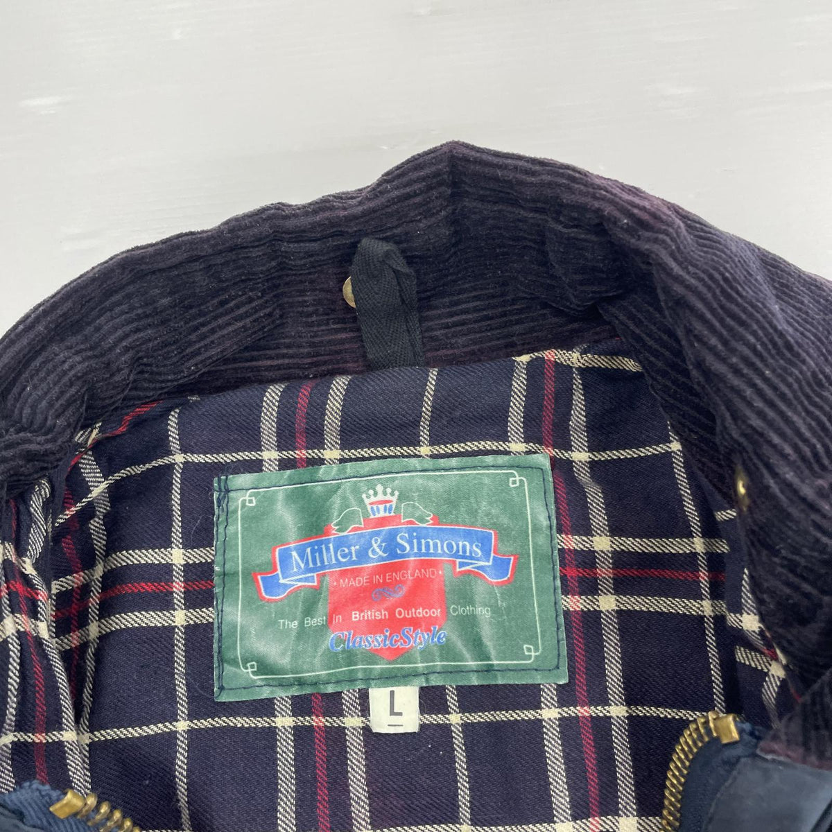ジャケット miller&simons オイルドジャケット L