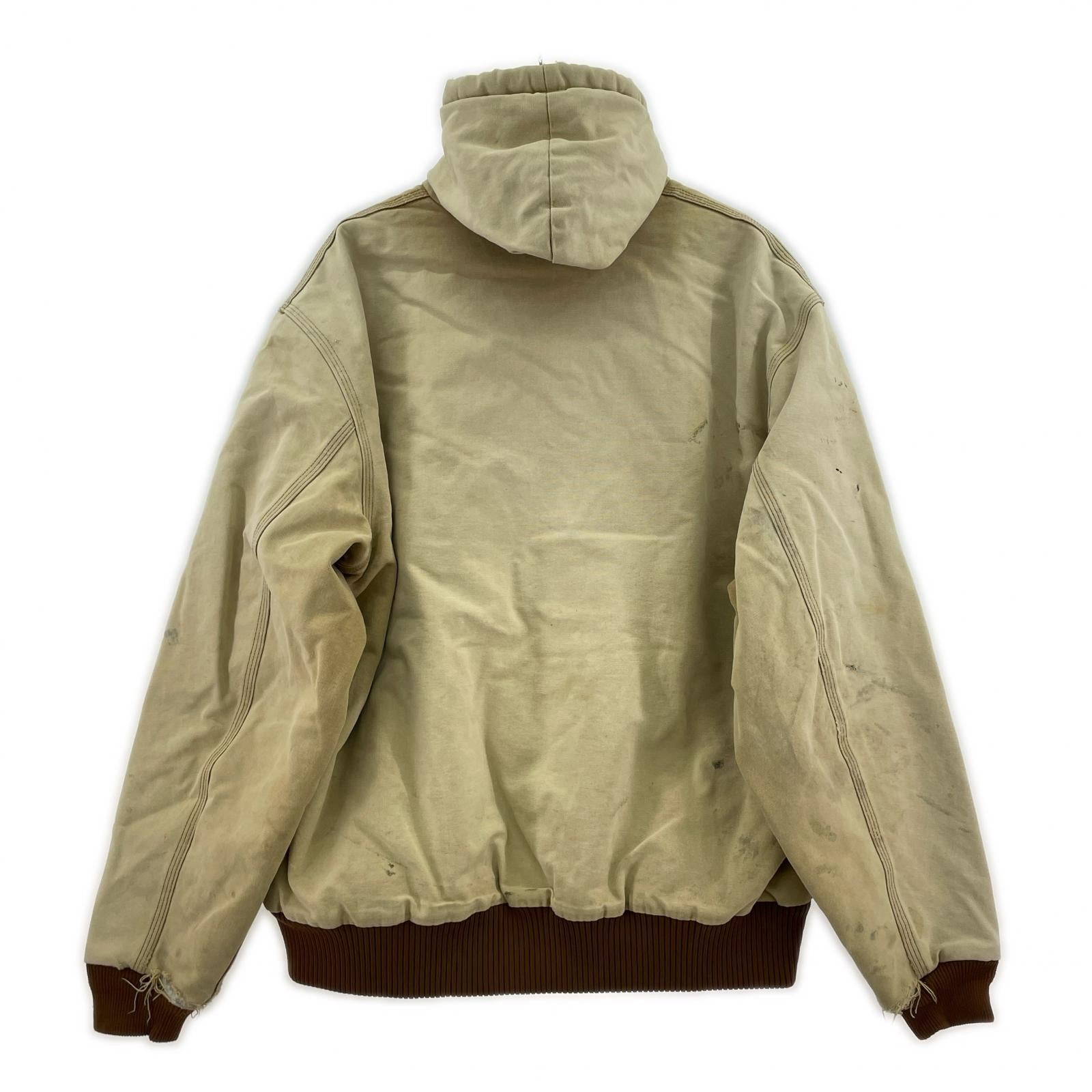 ジャケット Carhartt 90s 星タグ アクティブジャケット 2XL ベージュ ベージュ