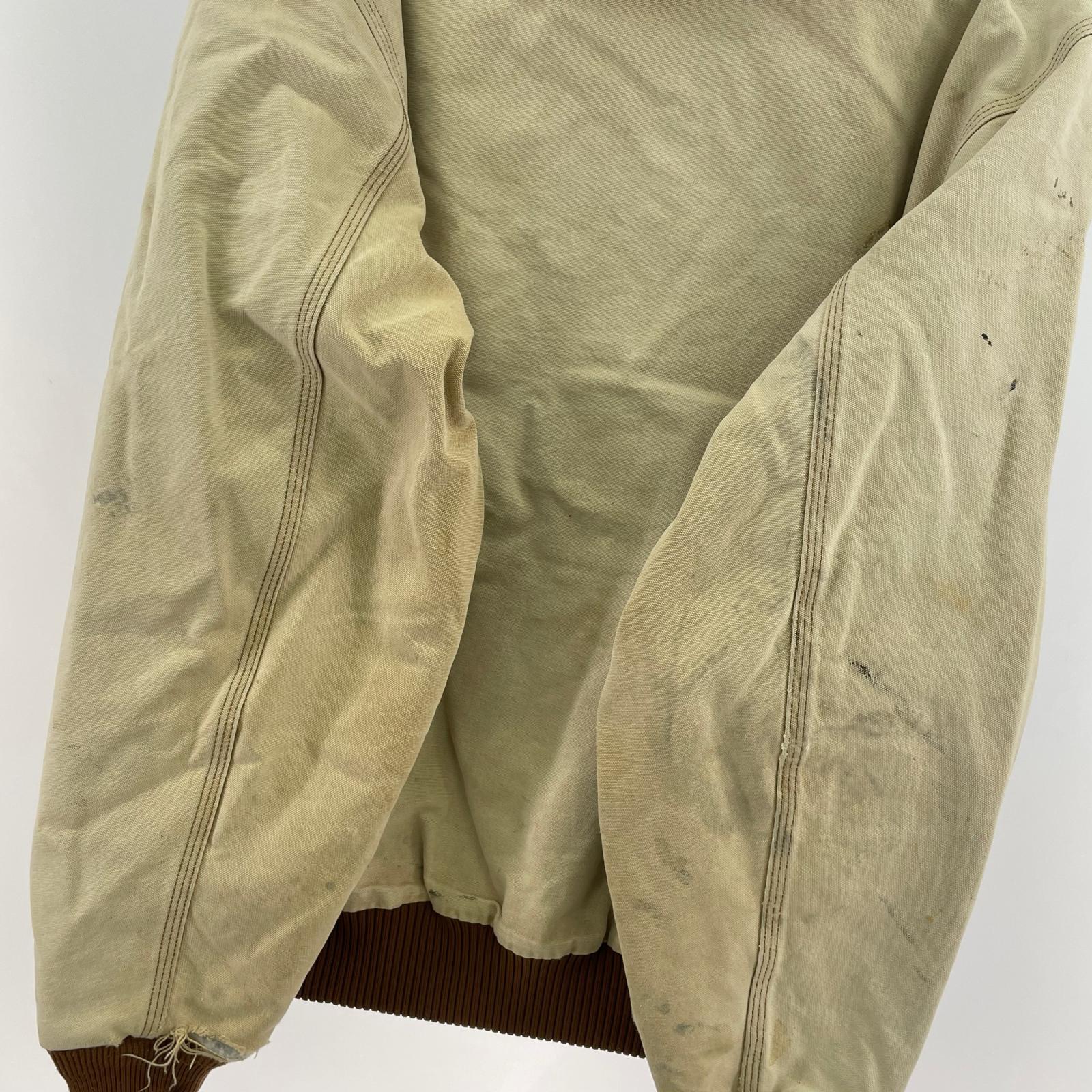 ジャケット Carhartt 90s 星タグ アクティブジャケット 2XL ベージュ ベージュ