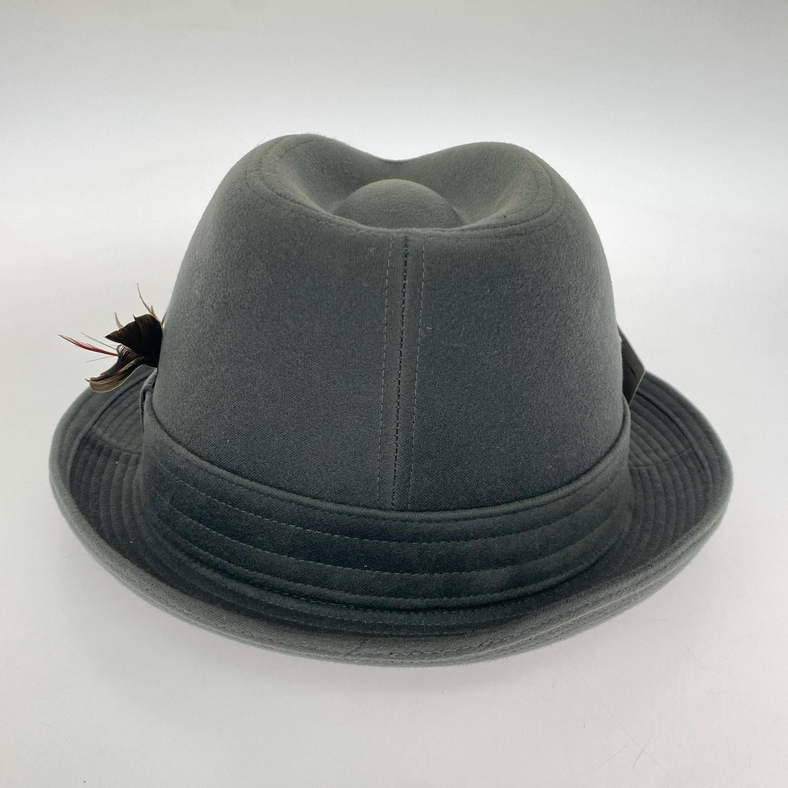 ハット Borsalino ハット グレー