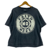 半袖Tシャツ 90s FAITH NO MORE (XL) 黒 ブラック