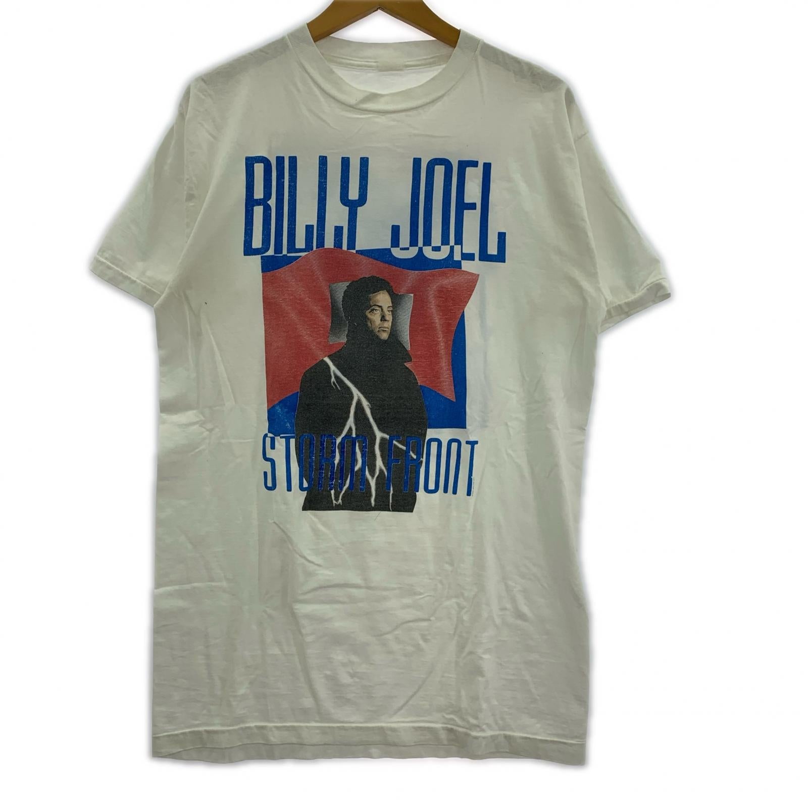 半袖Tシャツ 90s BILLY JOEL STORM FRONT 白 ホワイト