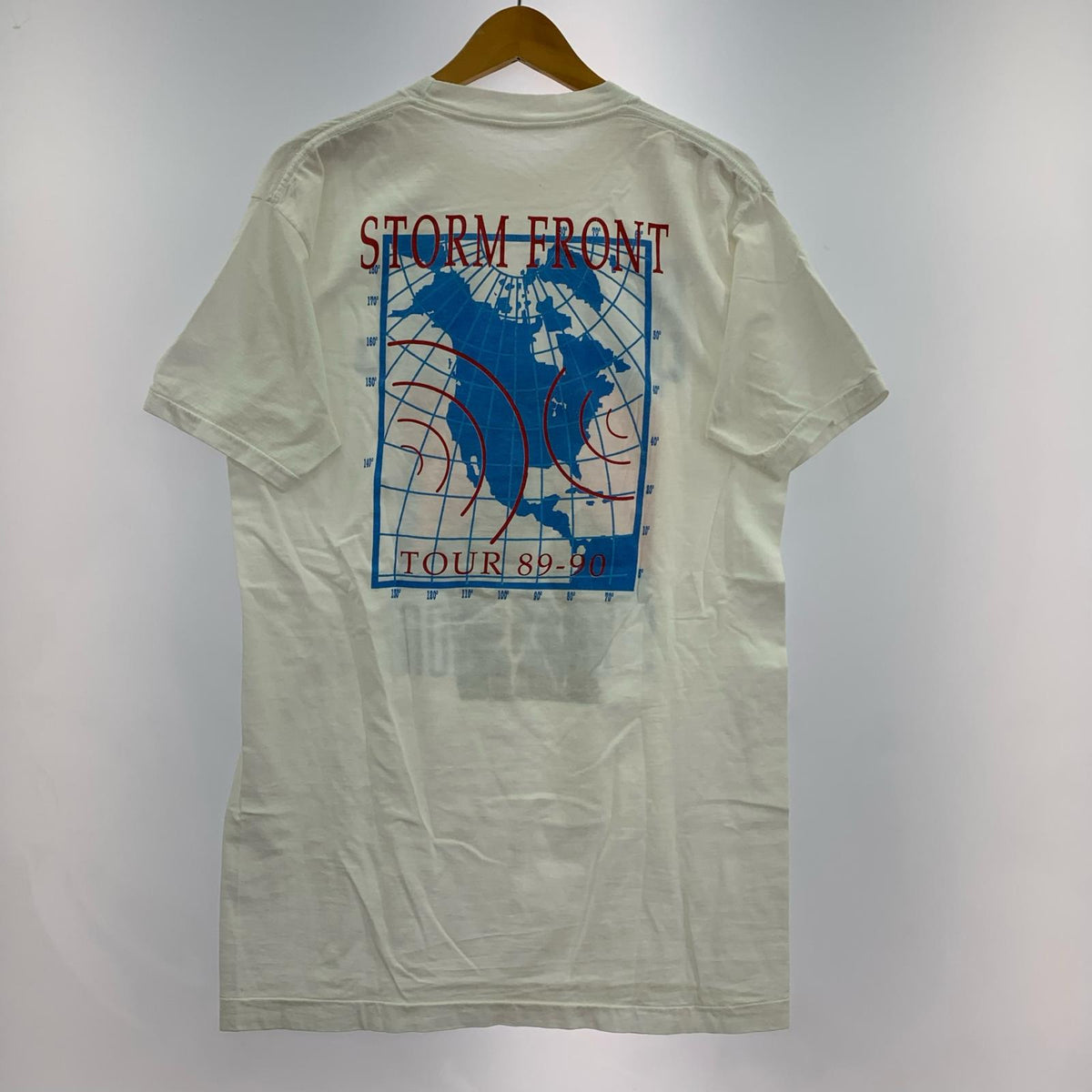 半袖Tシャツ 90s BILLY JOEL STORM FRONT 白 ホワイト