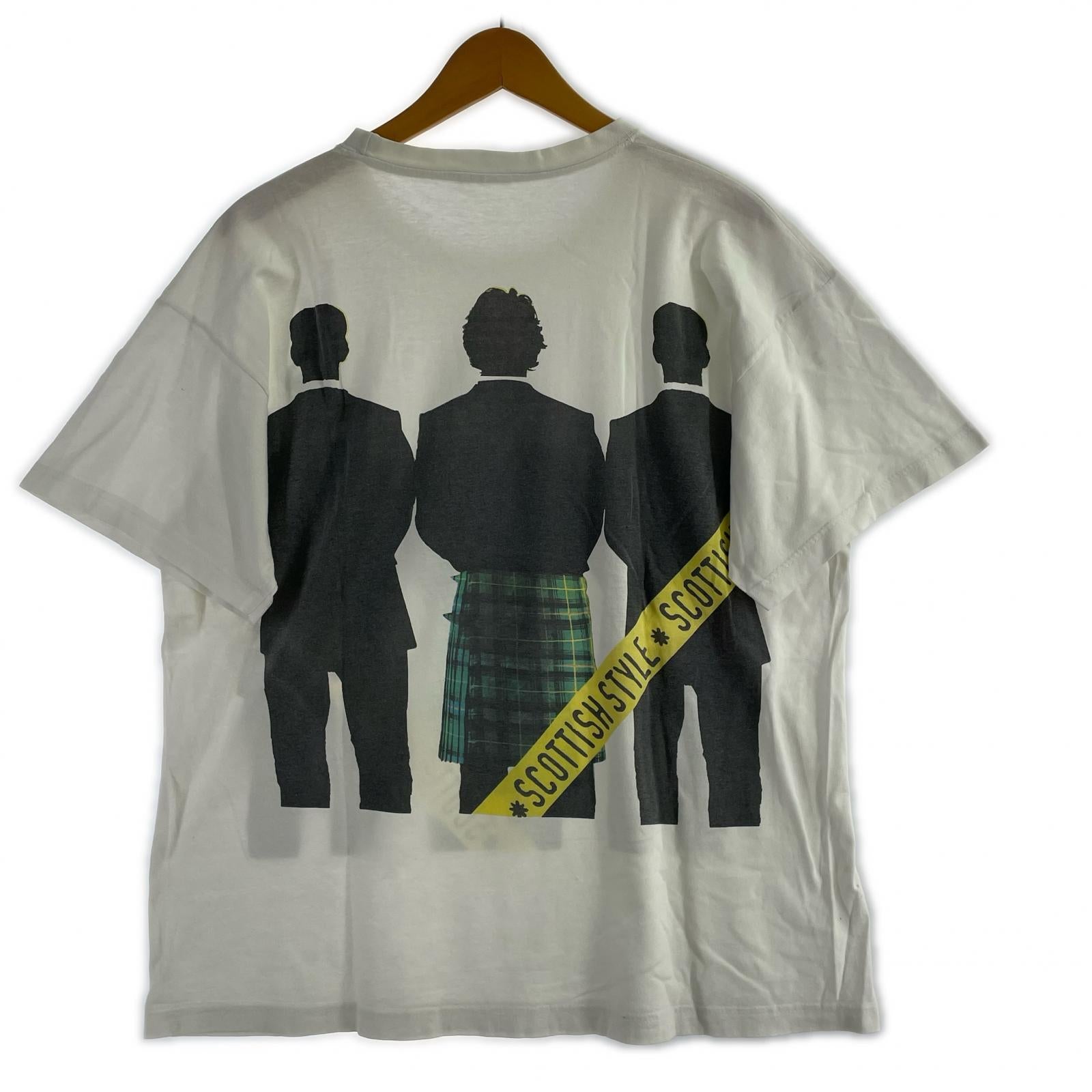 半袖Tシャツ SCOTISH STYLE (L) 白 L ホワイト