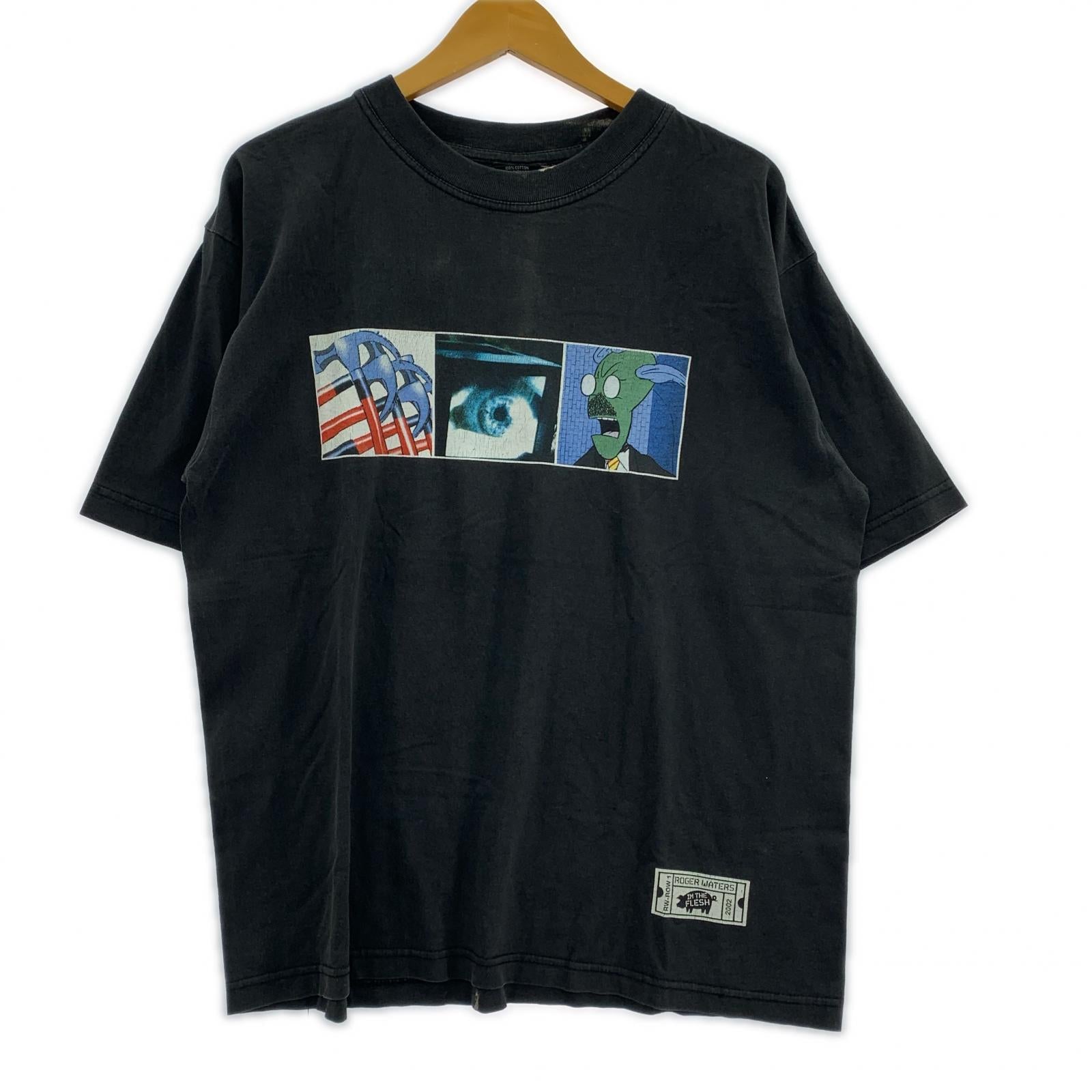 半袖Tシャツ ROGER WATERS IN THE FRESH (L) 黒 L ブラック