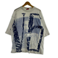 半袖Tシャツ SOVIET グラフィックTEE (L) 白 L ホワイト