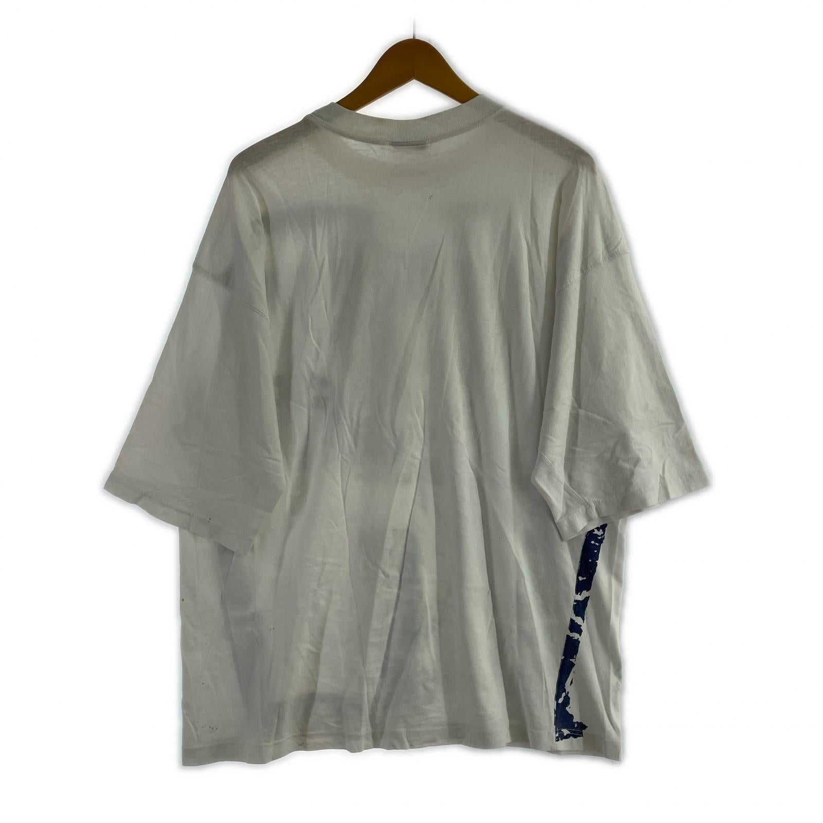 半袖Tシャツ SOVIET グラフィックTEE (L) 白 L ホワイト
