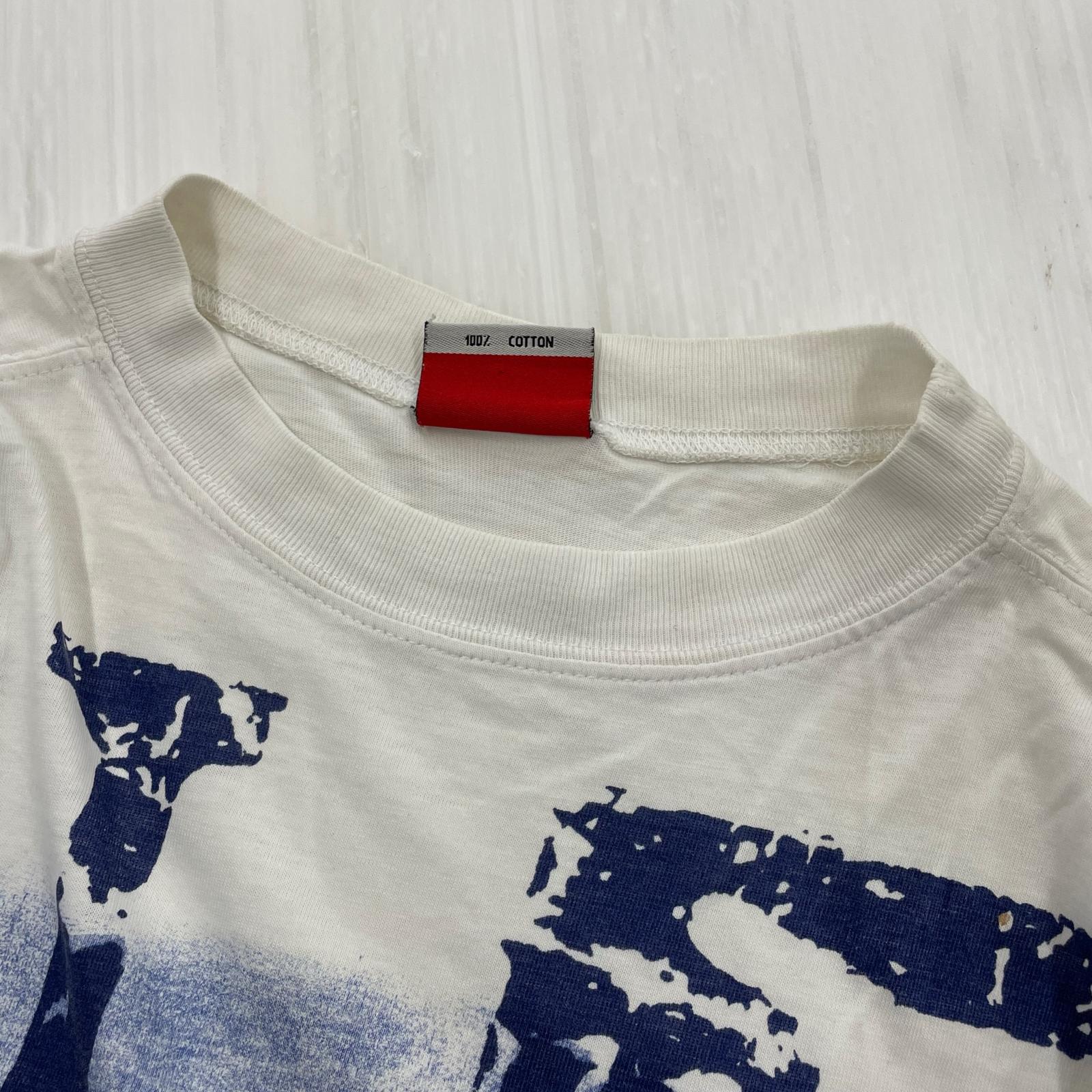 半袖Tシャツ SOVIET グラフィックTEE (L) 白 L ホワイト