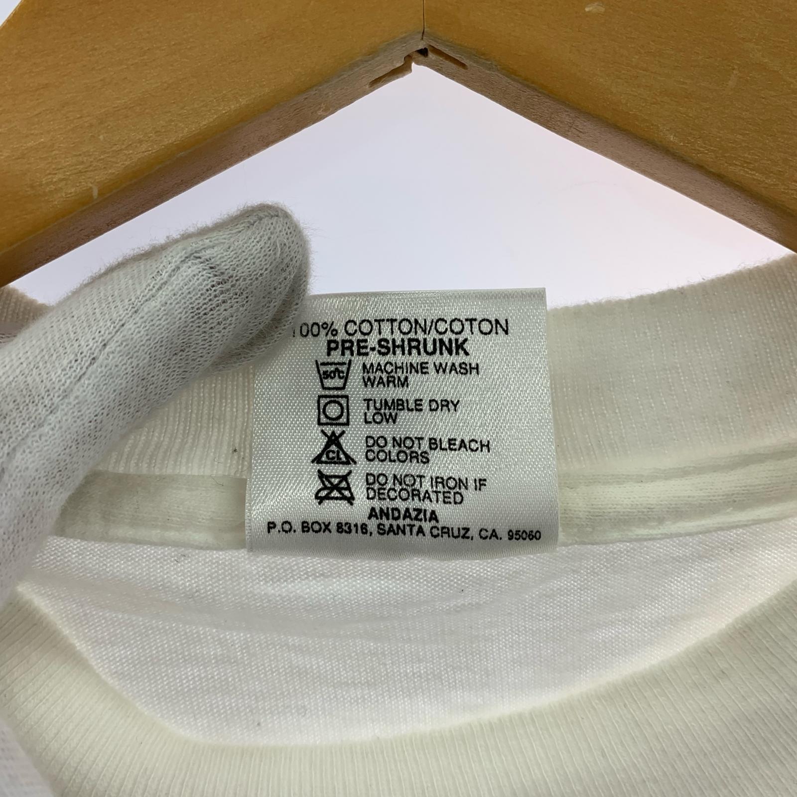 半袖Tシャツ 90s M.C.ESCHER エッシャー 描く手 (M) 白 M ホワイト