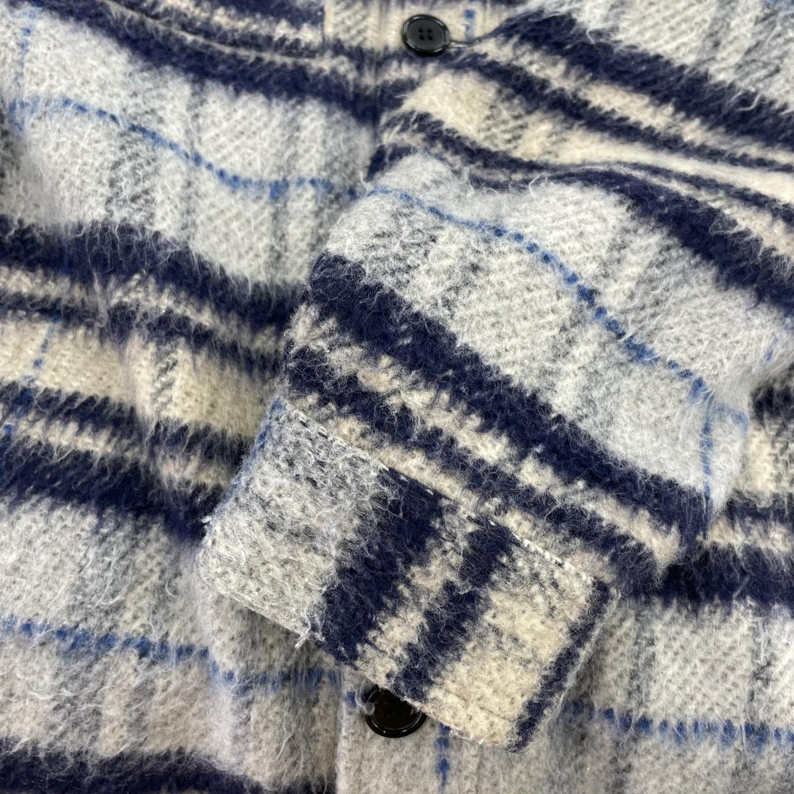 ジャケット ブルー(L) モヘア L ブルー