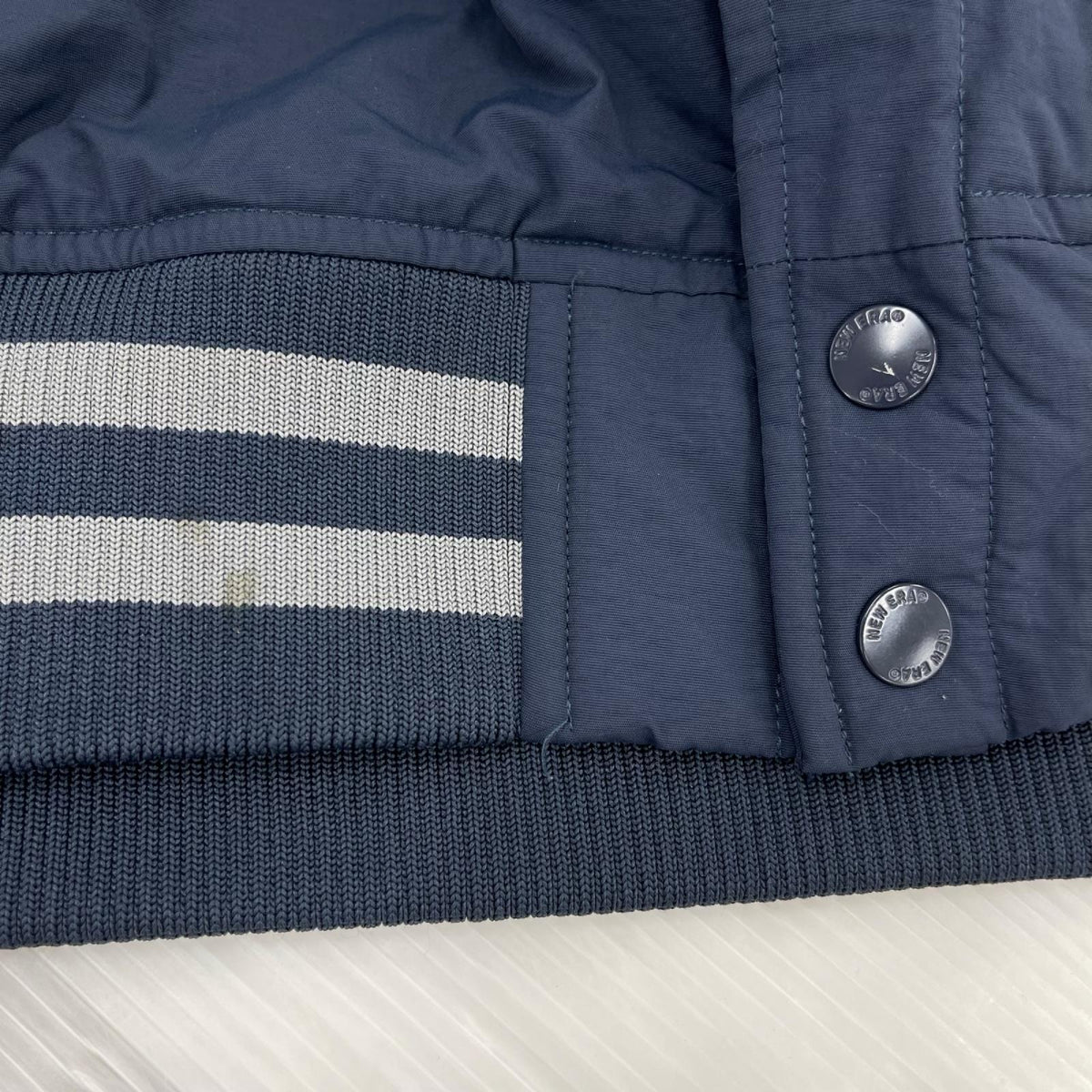 ジャケット NEW YORK YANKEES ナイロンスタジャン NVY XL ネイビー