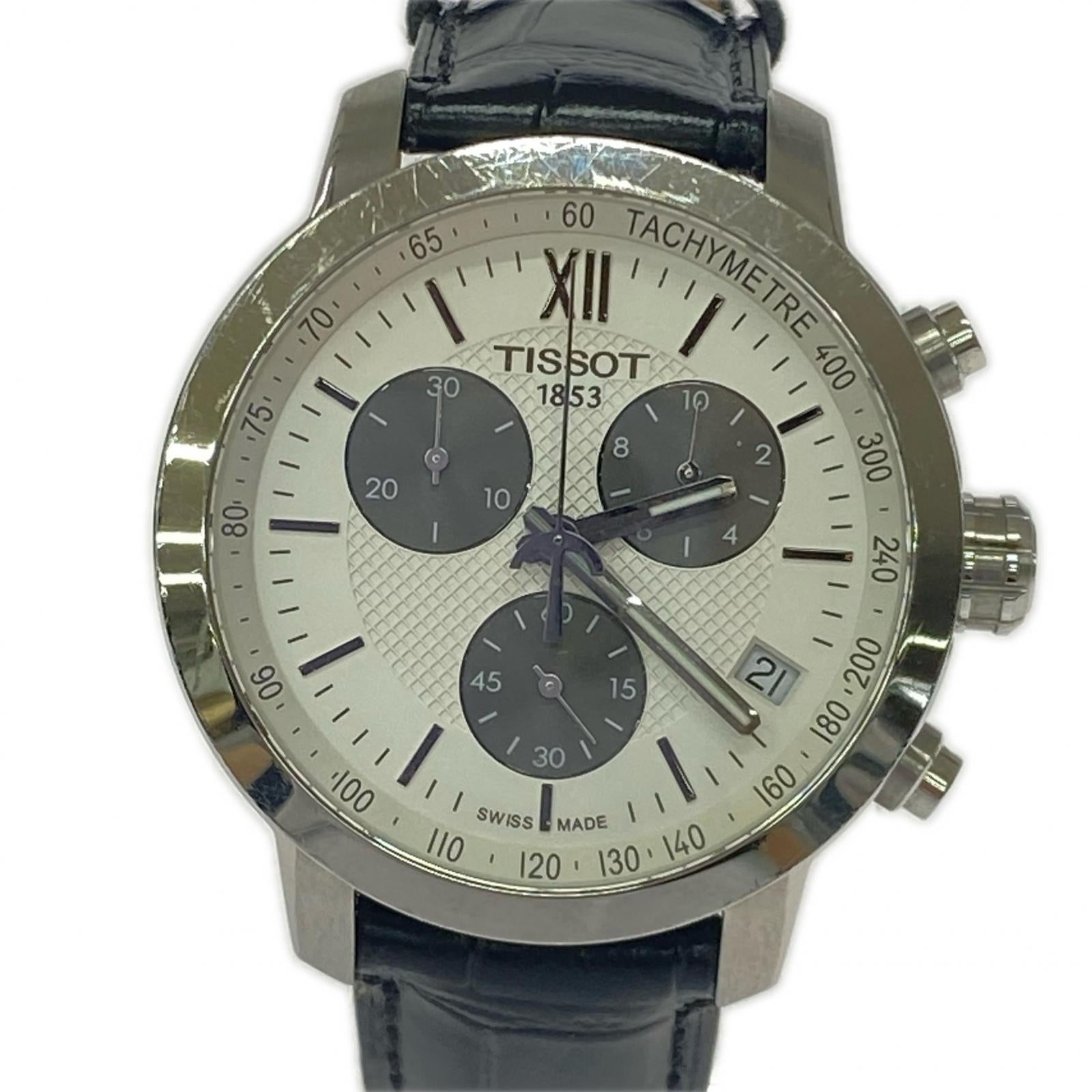 腕時計 TISSOT WATER RESISTANT T055417 ブラック