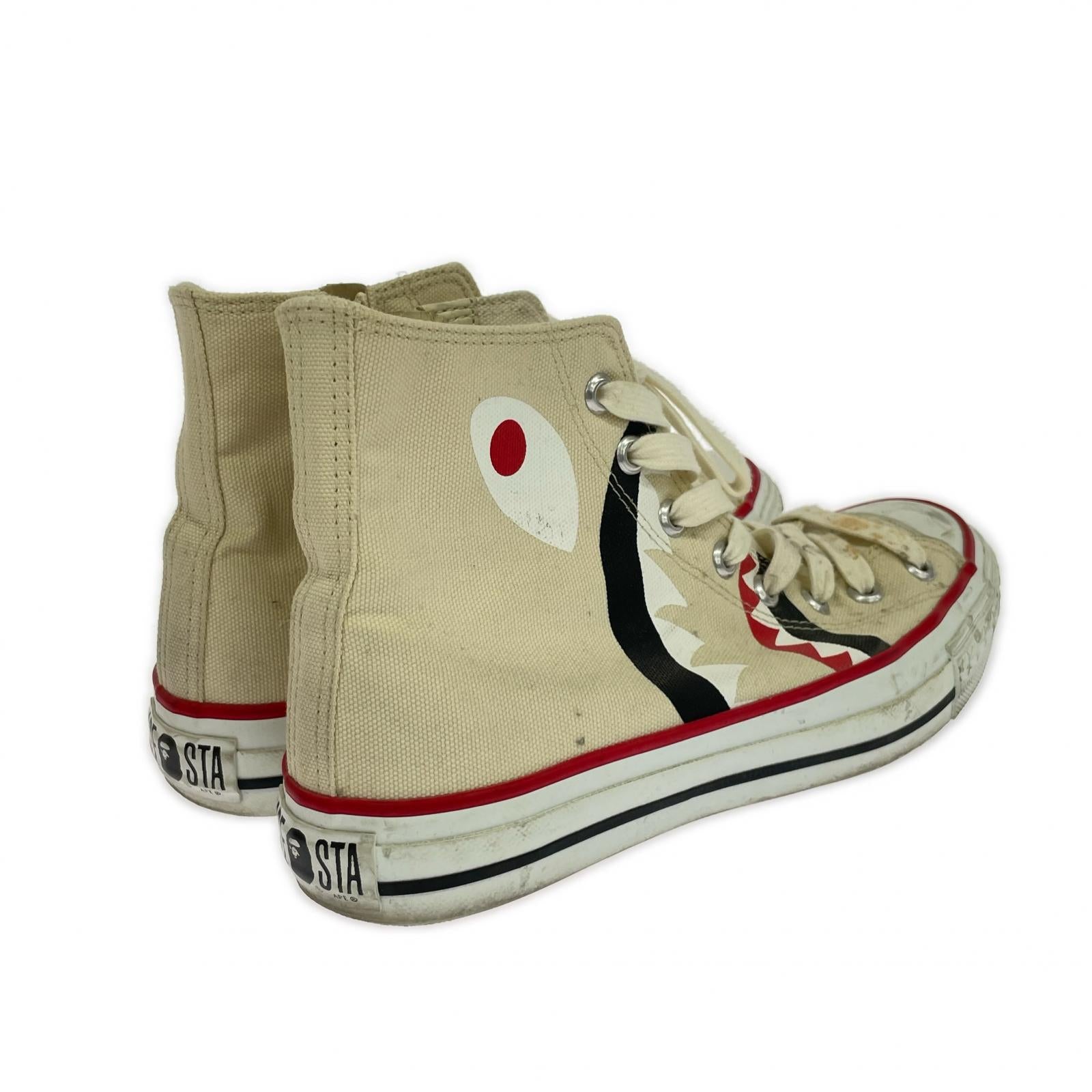 スニーカー APE STA HI シャーク (26㎝) 26cm (US8 UK7 1/2 EU42) ベージュ