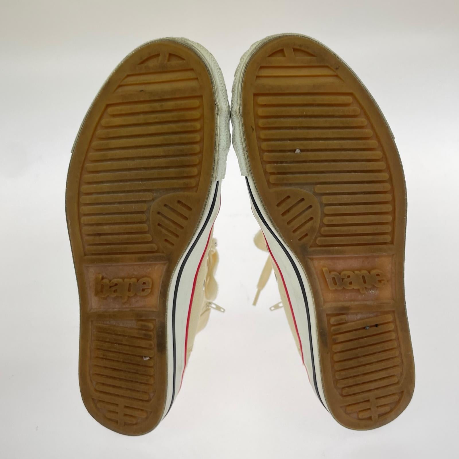 スニーカー APE STA HI シャーク (26㎝) 26cm (US8 UK7 1/2 EU42) ベージュ