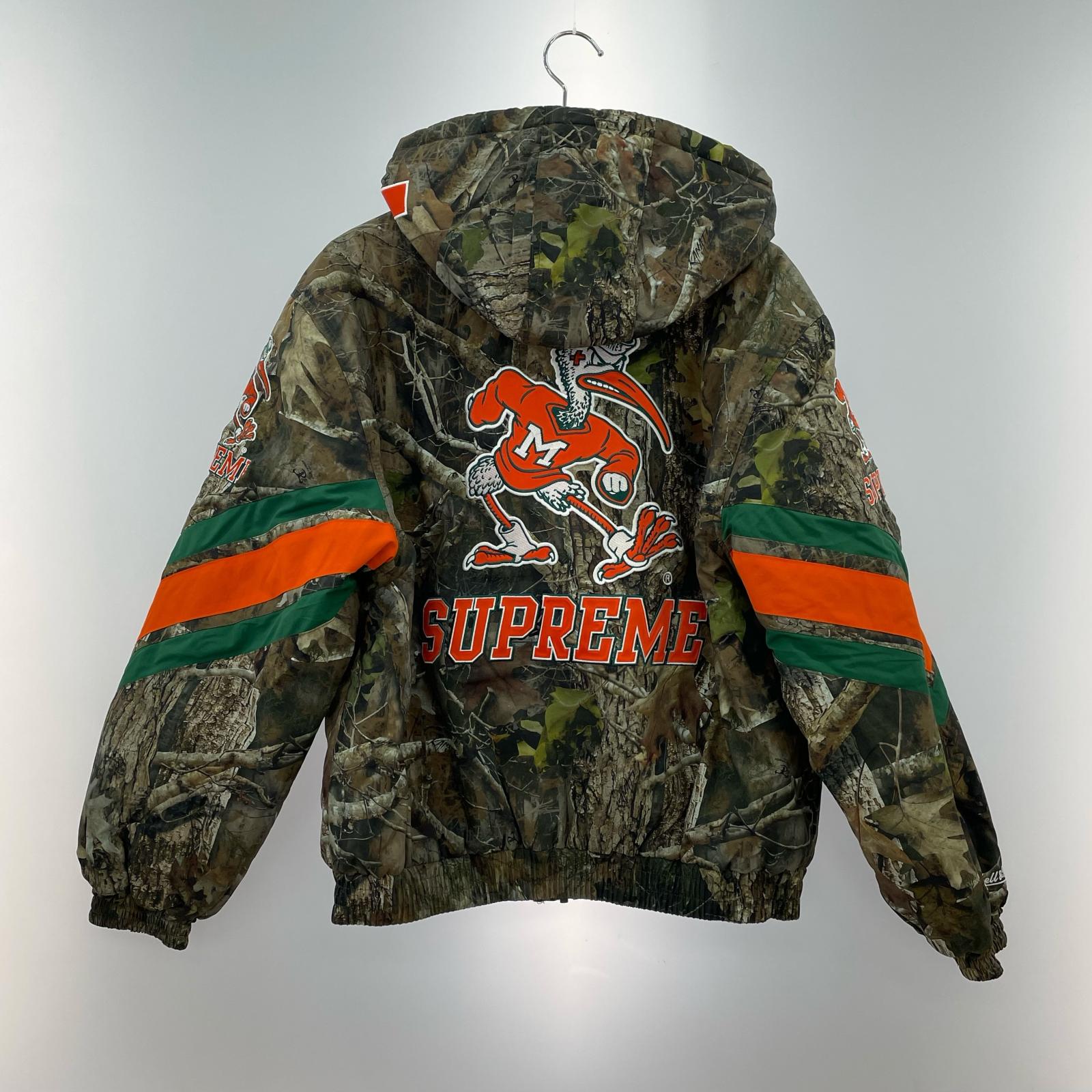 ブルゾン Mitchell&Ness24AW Hooded Stadium Jacket S