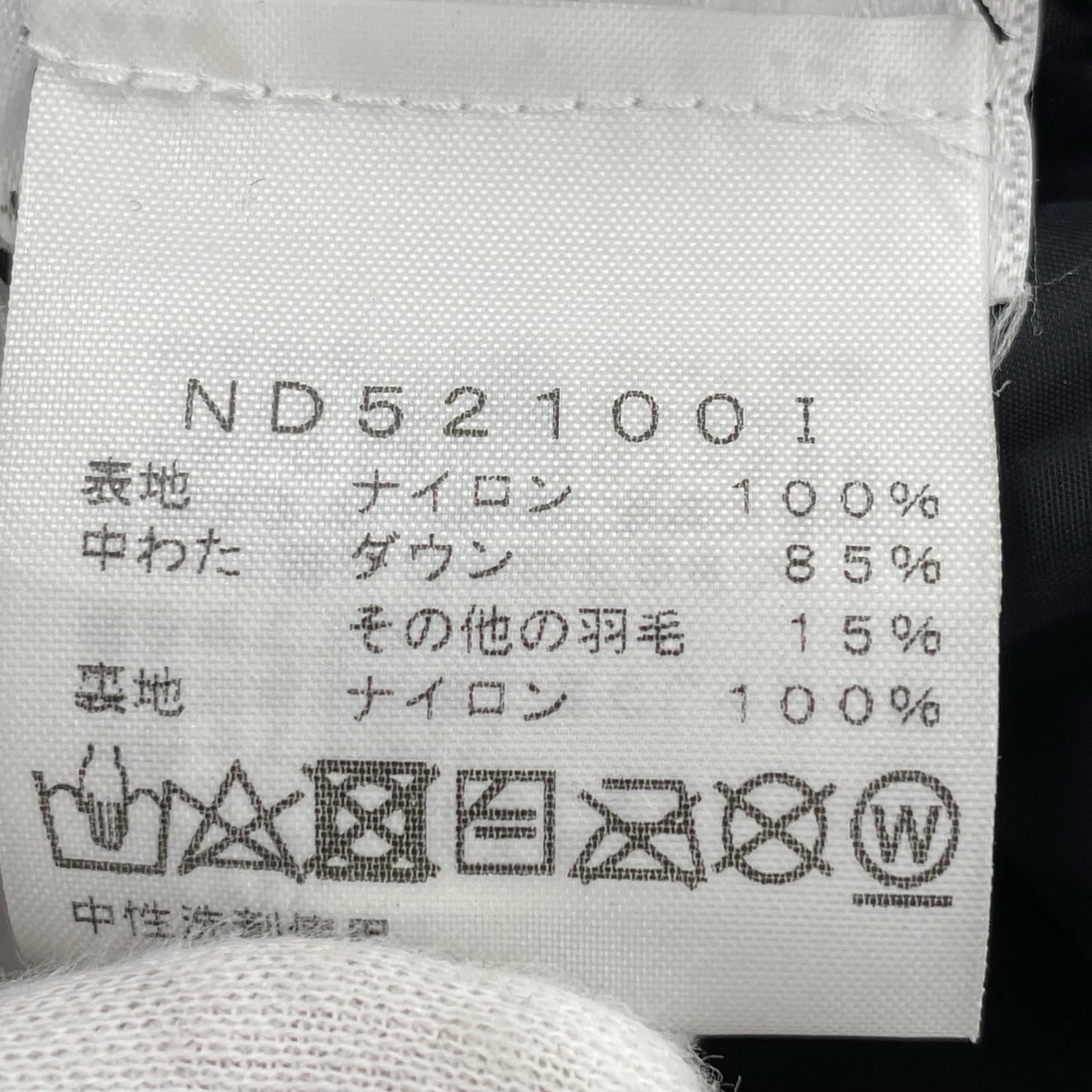 ダウンジャケット THE NORTH FACE BLEACHED DENIM NUPTSE S