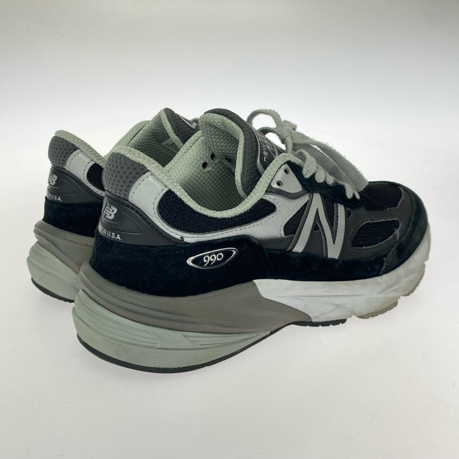 スニーカー M990BK6 25.5CM 25.5cm (US7 1/2 UK7 EU41) ブラック