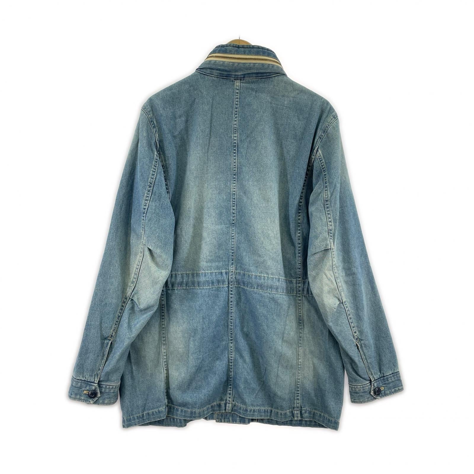 ミリタリージャケット AVIREX M-65 DENIM JACKET XL IND