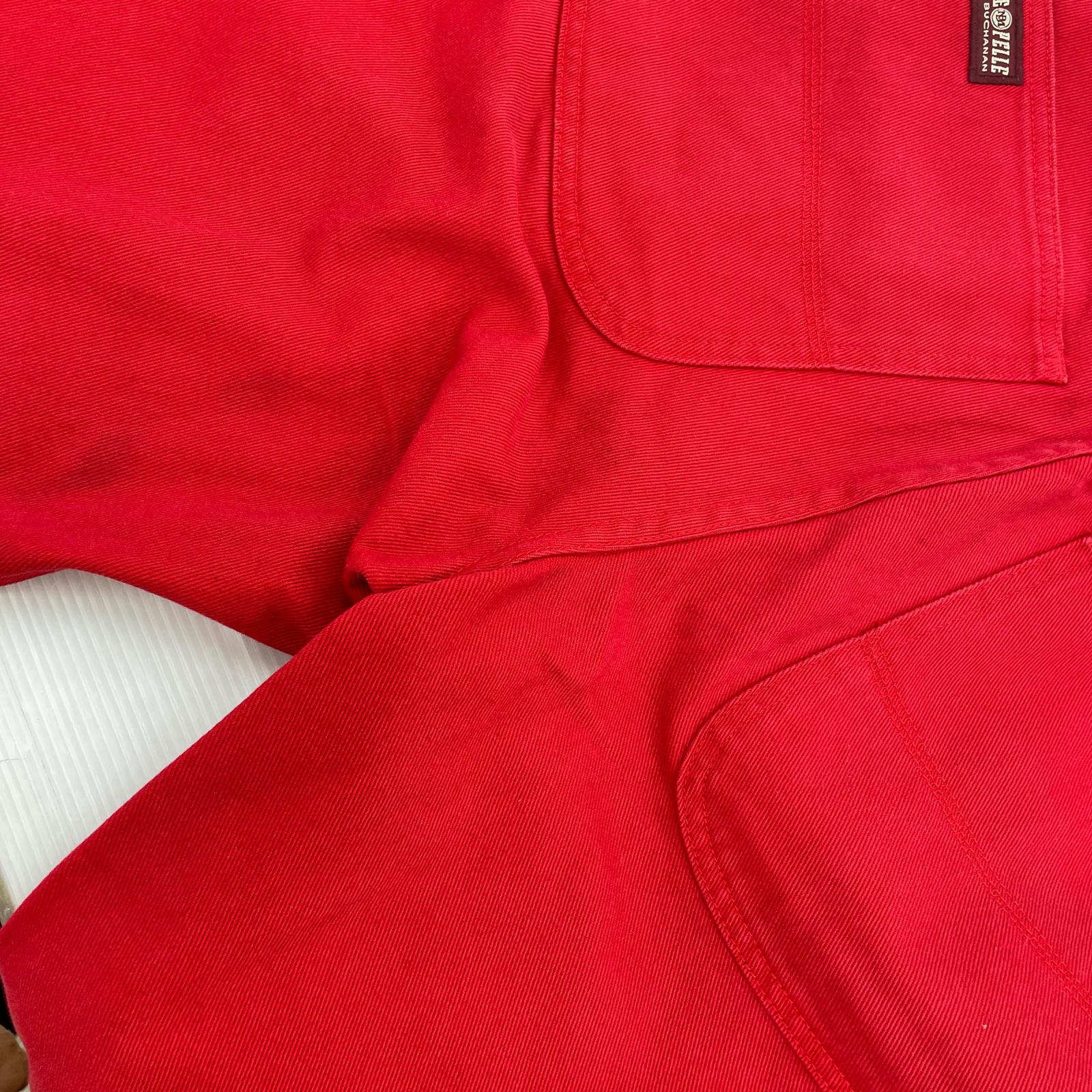 パンツ Pelle Pelle MARC BUCHANAN ワイドパンツ 34 レッド