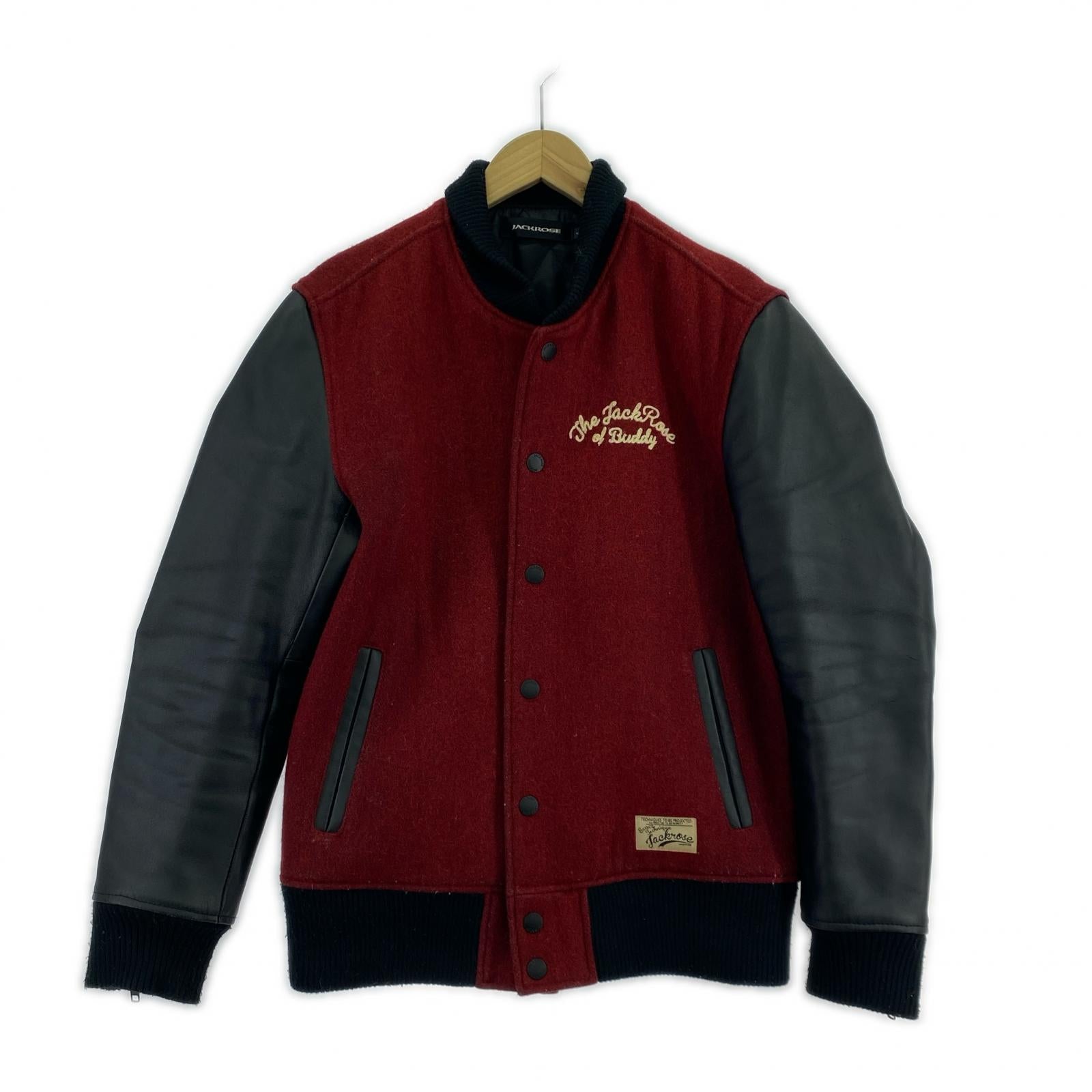 ジャケット JACKROSE スタジャン 赤(4) 4 レッド