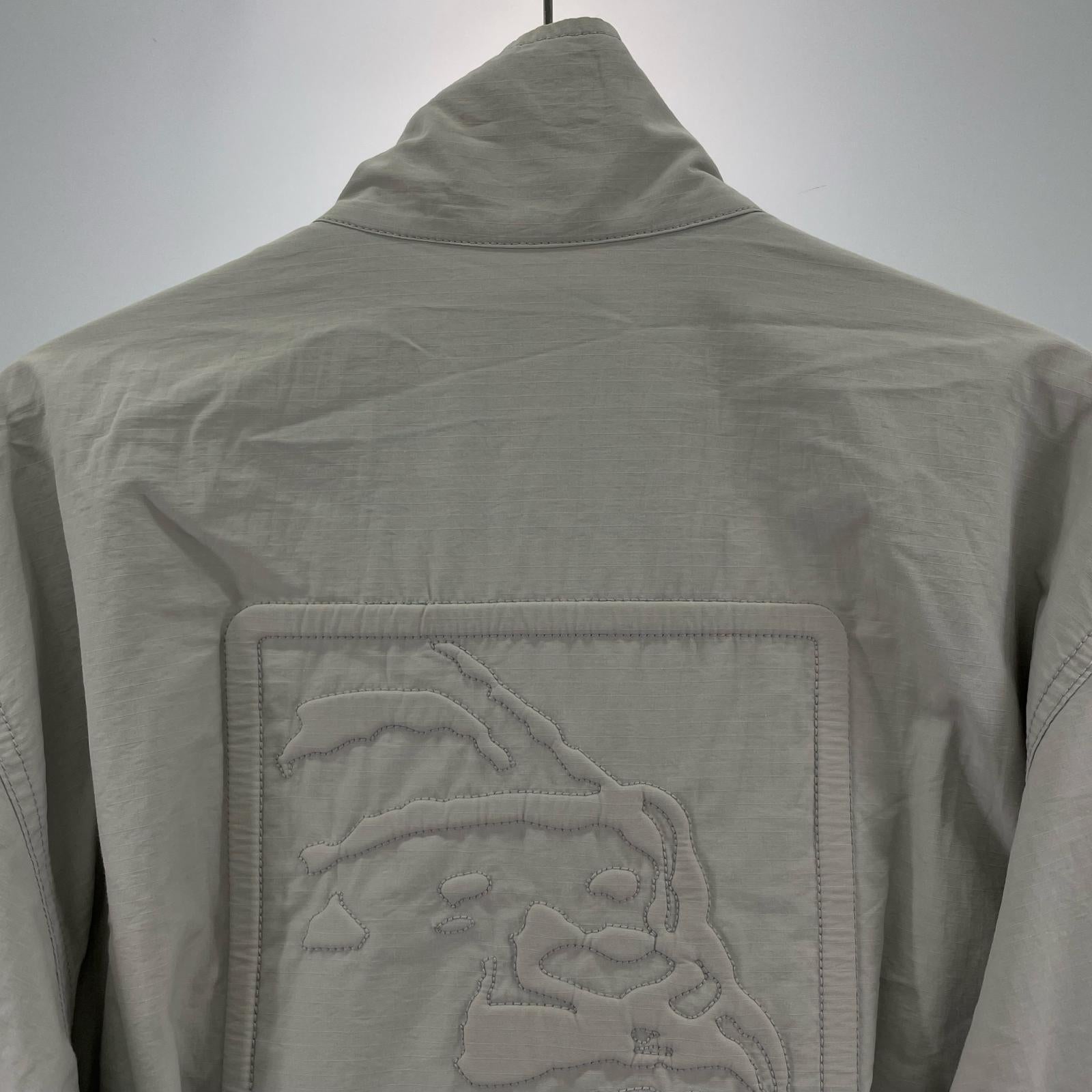ブルゾン XL-ARMY JACKET/L/101211021005/GRY L グレー
