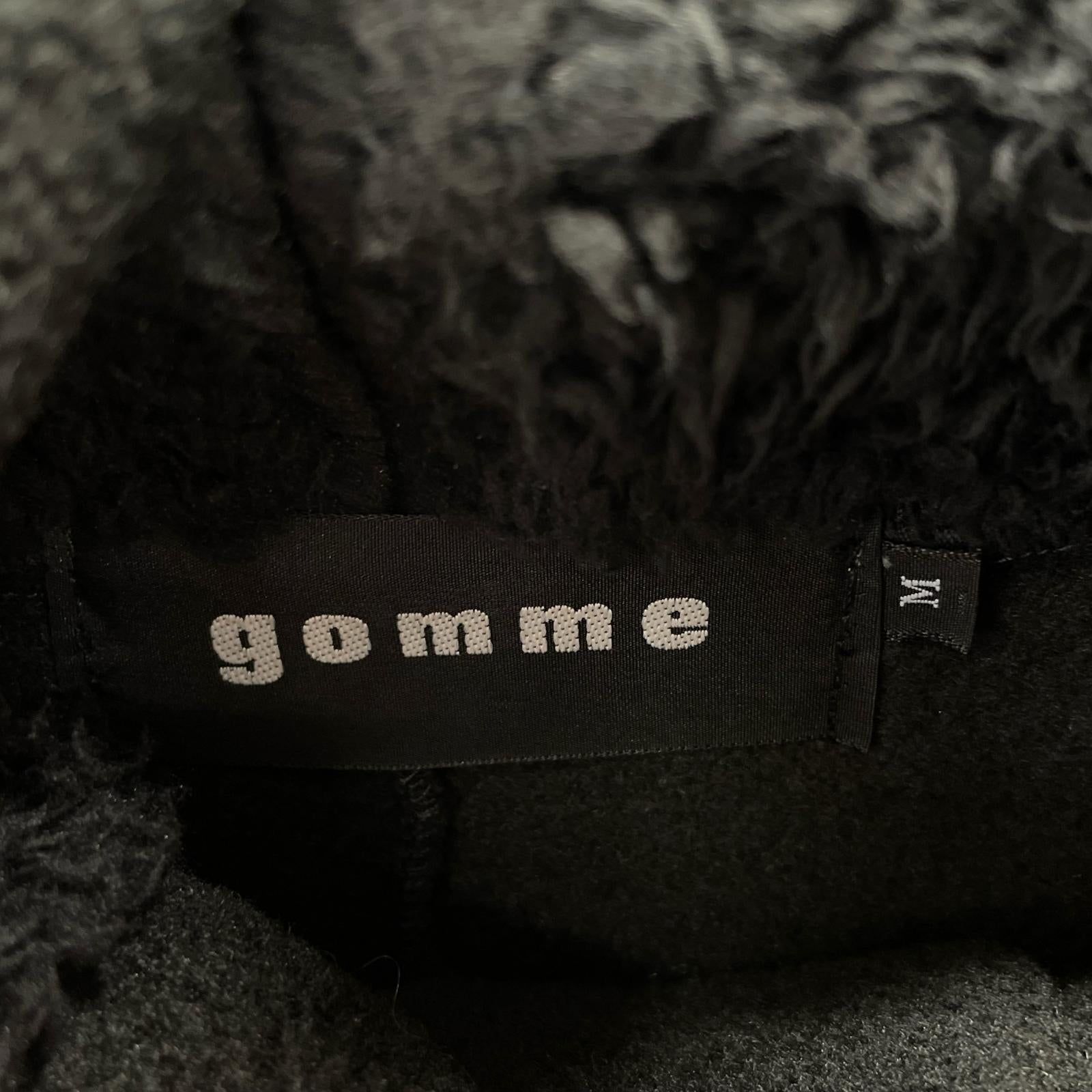 パーカー gomme パーカー M ブラック
