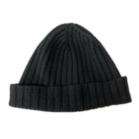ニットキャップ ウール ニットキャップ BLK ブラック