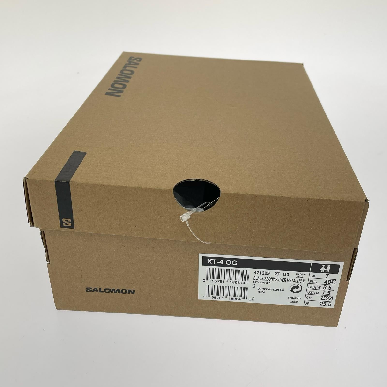 スニーカー XT-4 OG 黒 471329 25.5cm (US7 1/2 UK7 EU41) ブラック