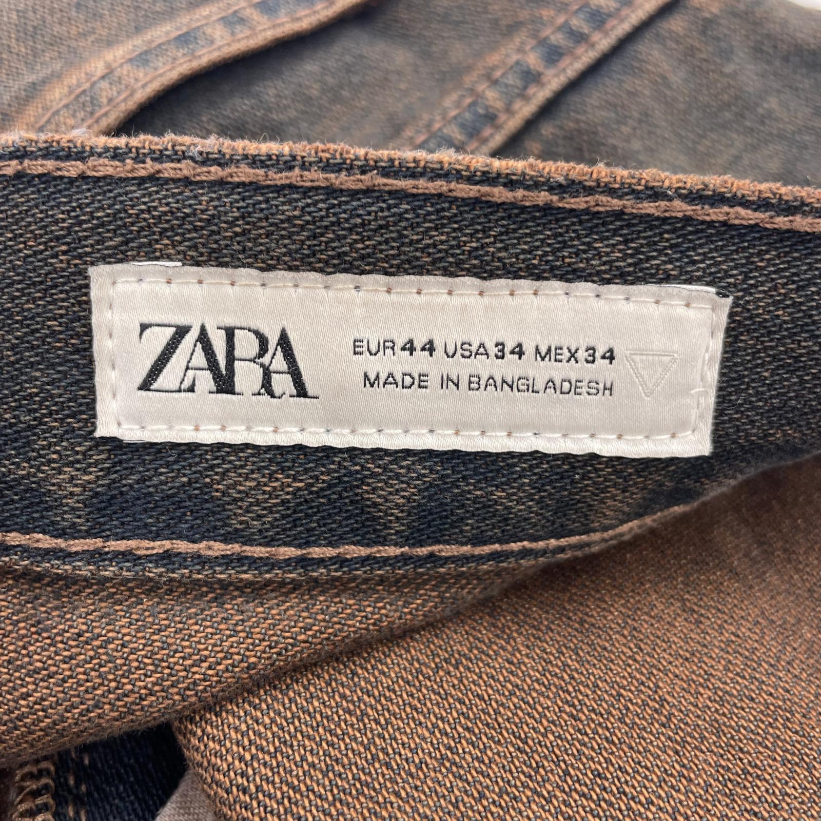 デニムパンツ ZARA BAGGY FIT-34