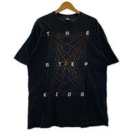 半袖Tシャツ STUSSY THE STEP KIDS TEE 黒 (XL) ブラック