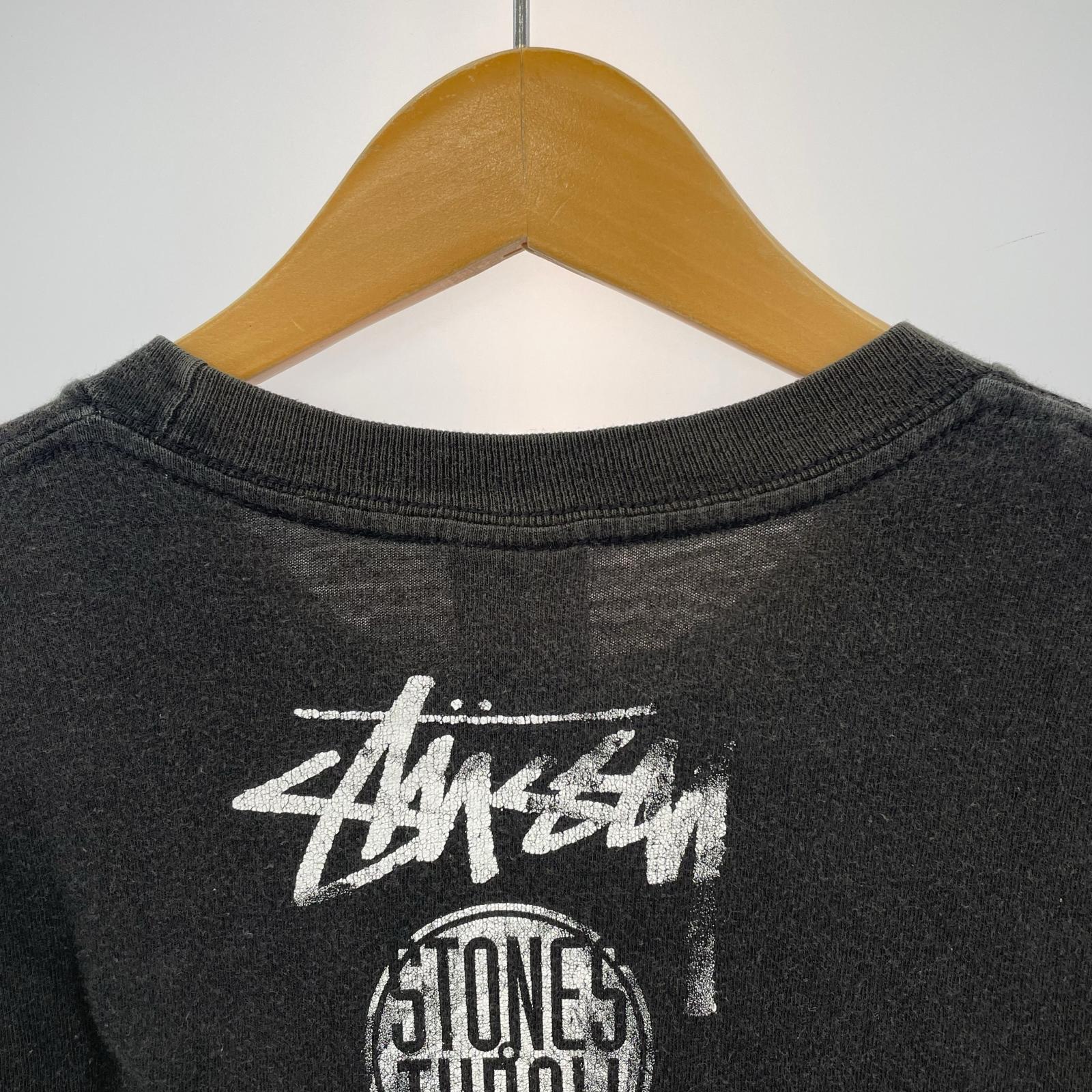 半袖Tシャツ STUSSY THE STEP KIDS TEE 黒 (XL) ブラック