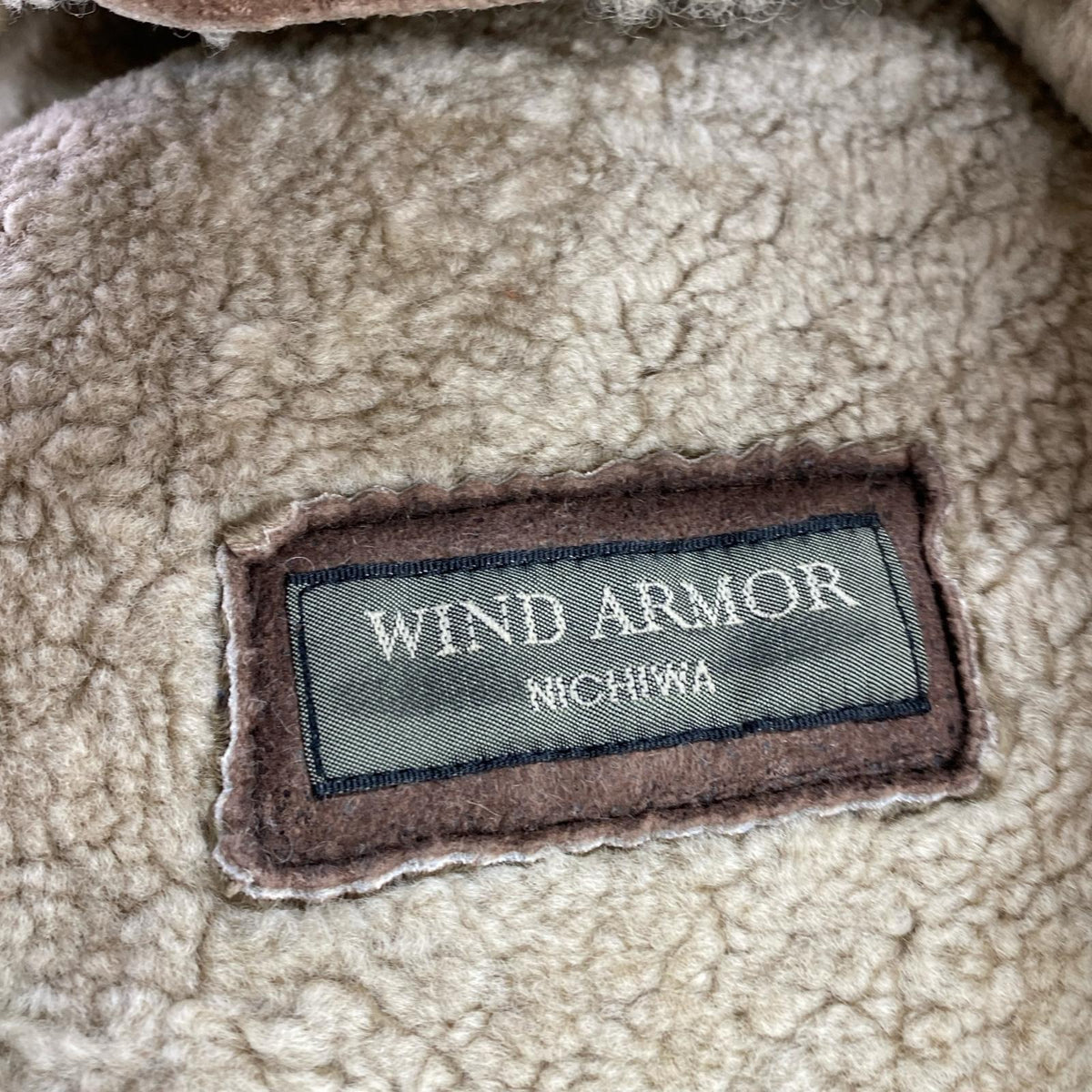 レザージャケット WIND ARMOR ムートンジャケット BWN 3L ブラウン