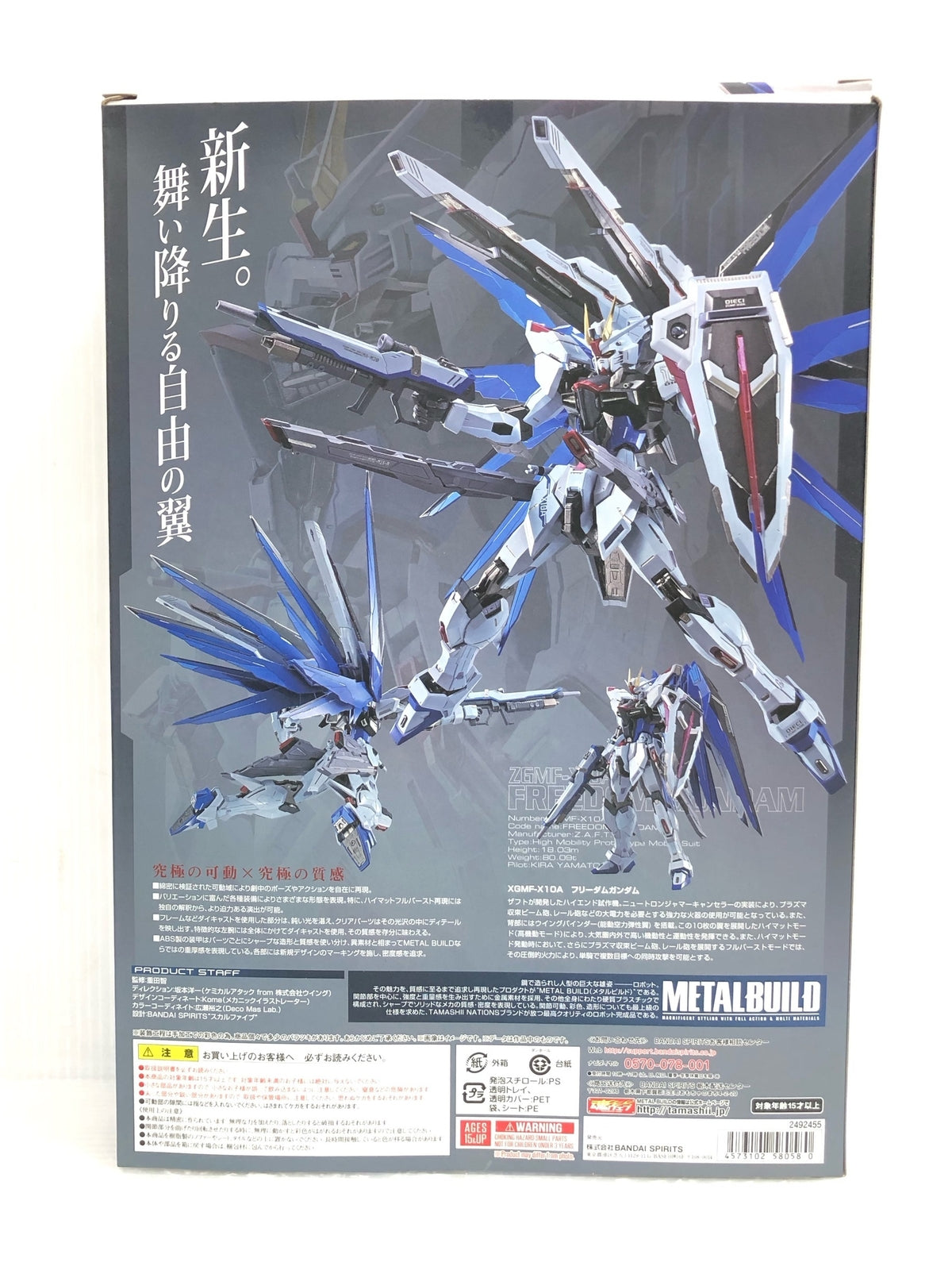 METALBUILD フリーダムガンダムconcept2 フィギュア/グッズ