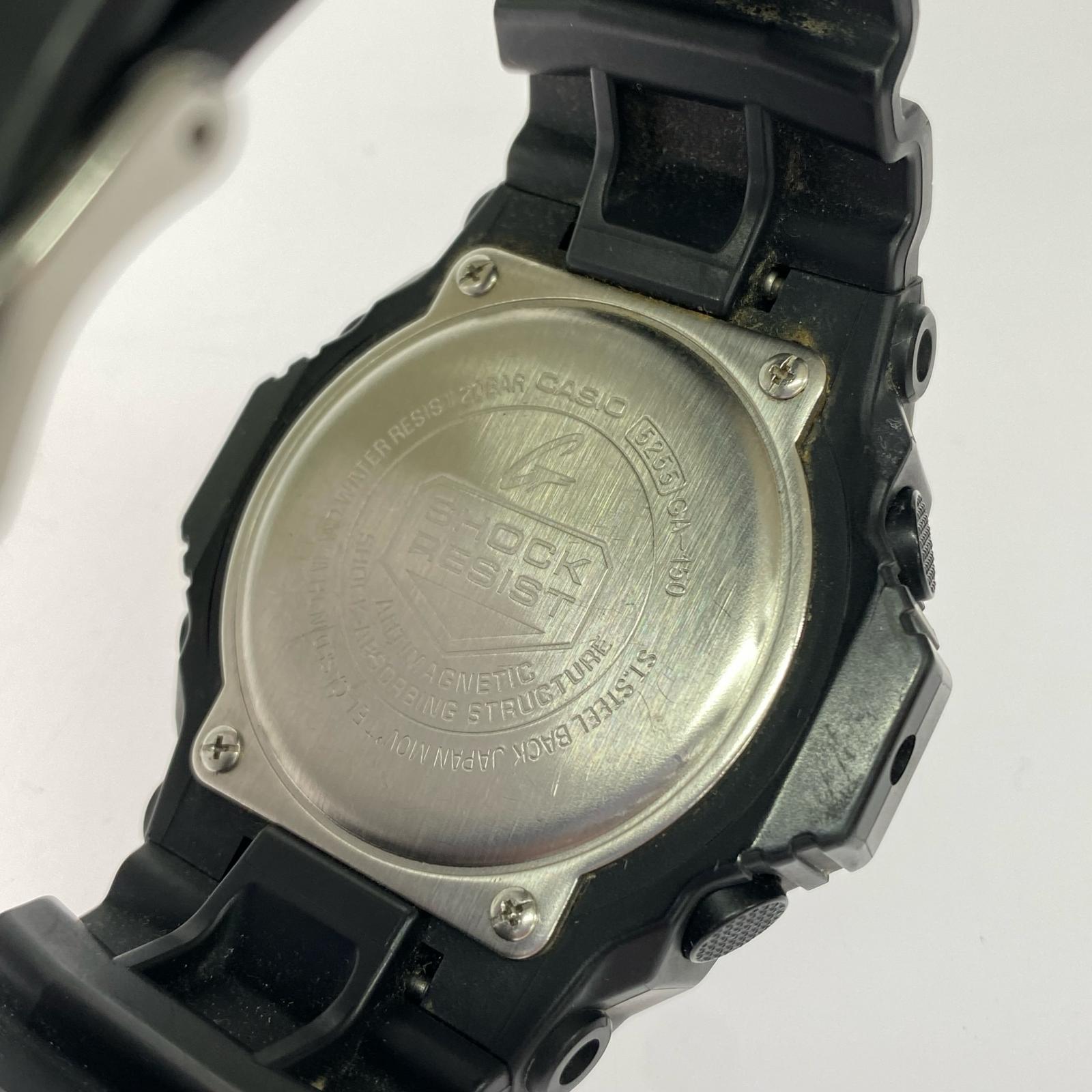 腕時計 GA-100B デジアナ 黒 ブラック