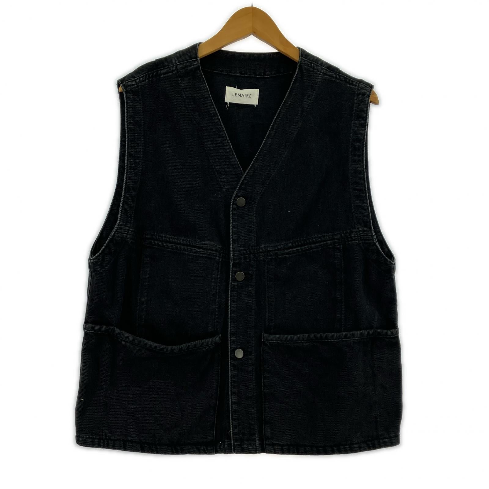 長袖シャツ 4POCKET GILET/48/ブラック/1159-343-8994 48 ブラック