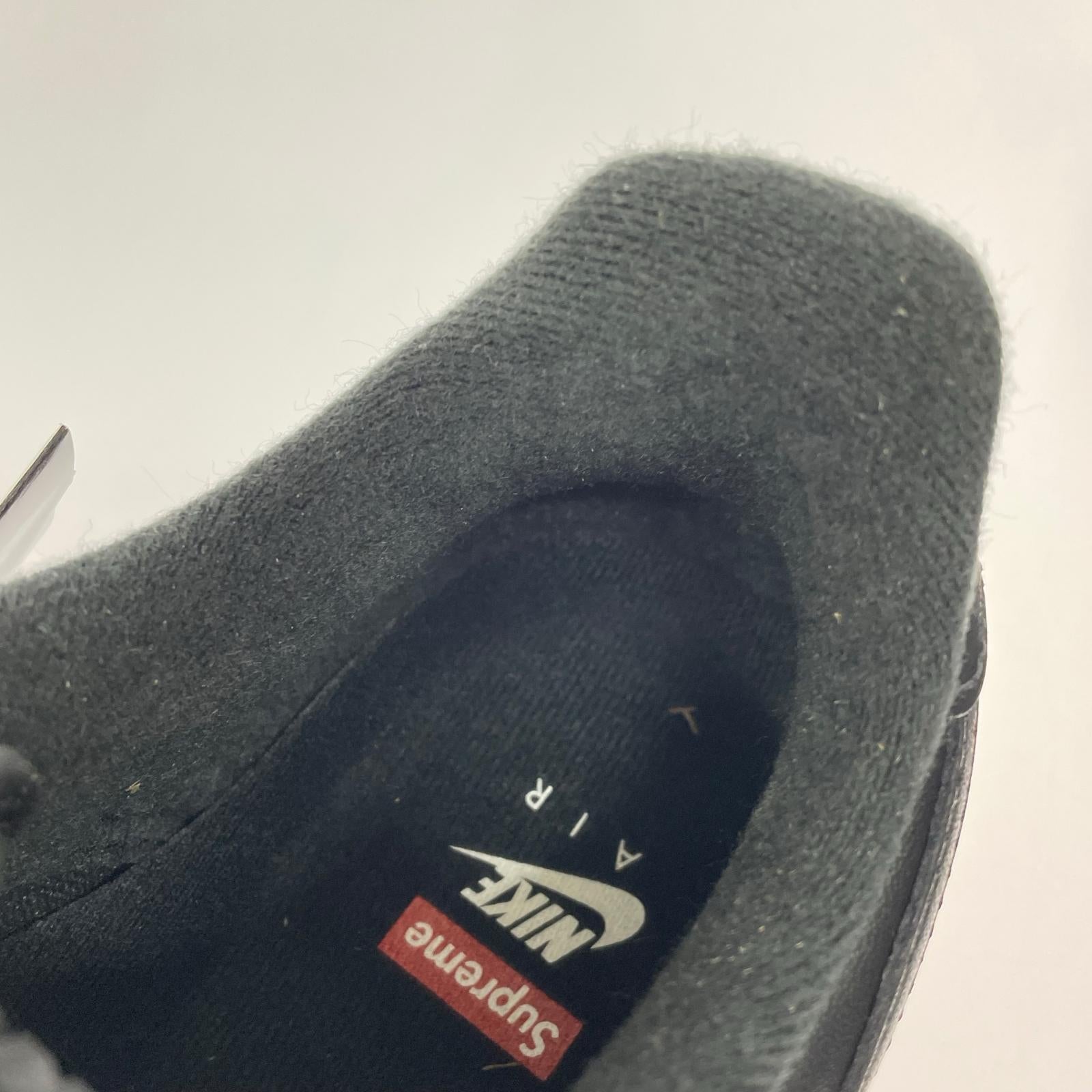 スニーカー ×SUPREME AIR FORCE 1SP 27.5 27.5cm (US9 1/2 UK9 EU45) ブラック