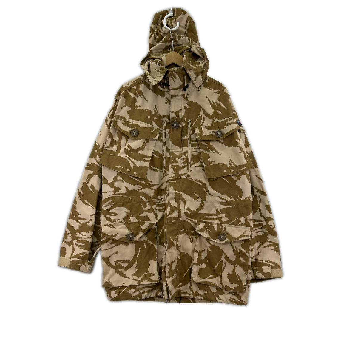 ミリタリージャケット イギリス軍 WINDPROOF コンバット スモック デザートDP