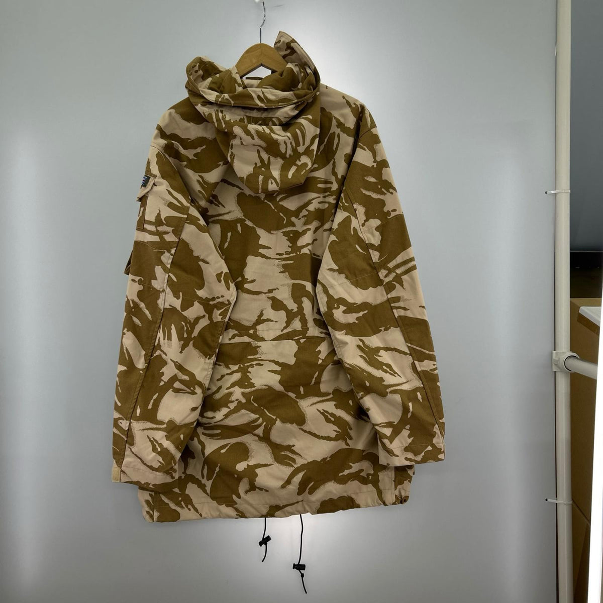 ミリタリージャケット イギリス軍 WINDPROOF コンバット スモック デザートDP