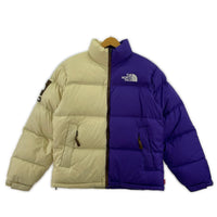 ダウンジャケット ×Supreme Split Nuptse Jacket (S) S