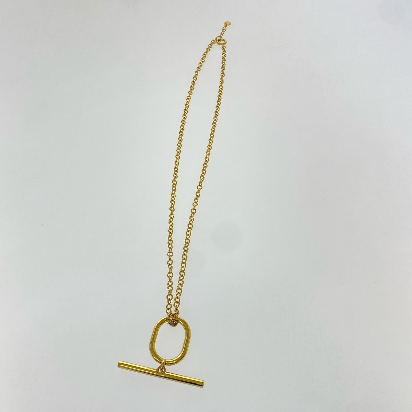 ネックレス A.P.C. アンカーチェーンネックレス ゴールド